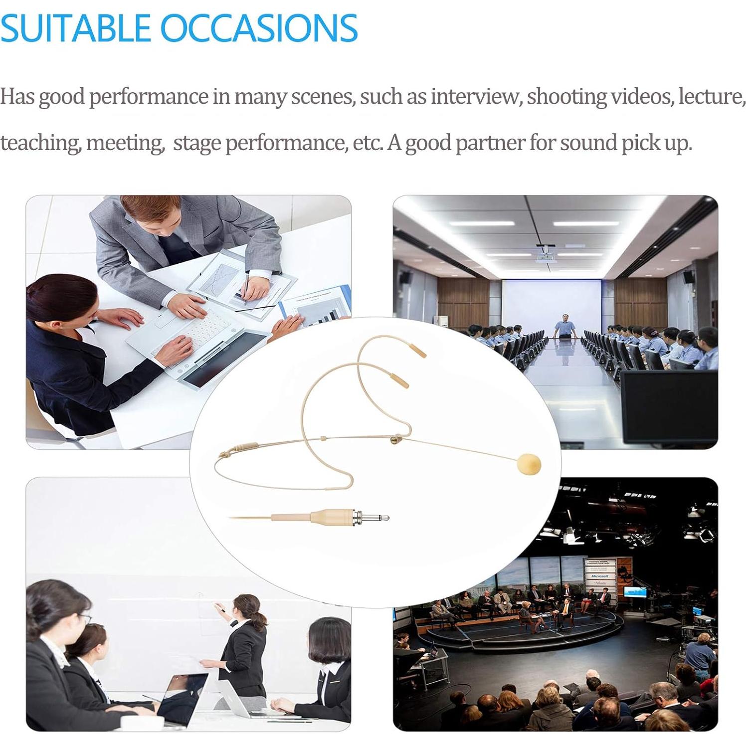 Micrófono Auricular Discreto Sujeetec SJ-1710 Beige 20g