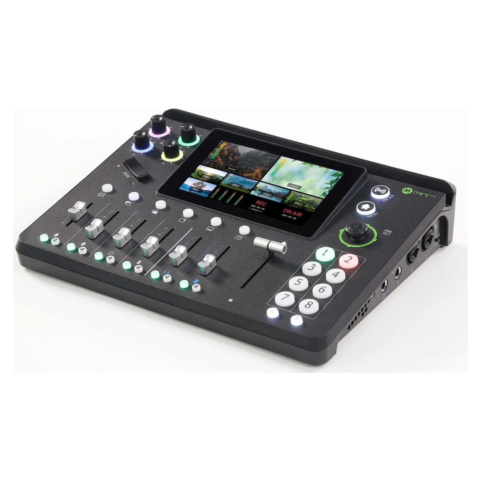 Mezclador de Video RGBlink Mini-MX 4K con Pantalla 14 cm