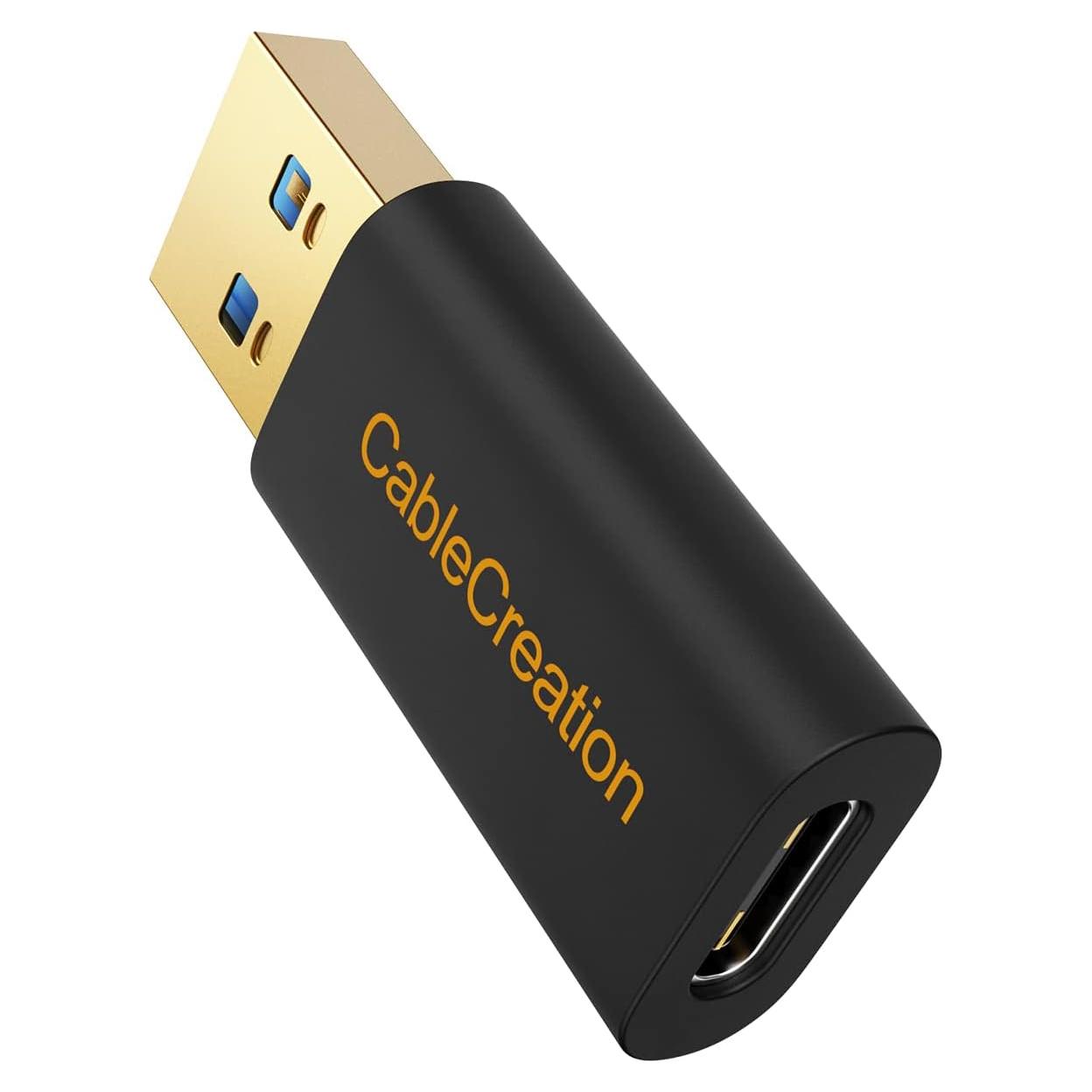 Adaptador USB C hembra a USB A macho CableCreation 5Gbps