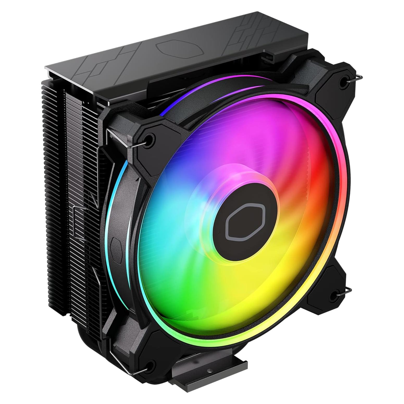 Cooler Master Hyper 212 Halo Negro Enfriador CPU 154mm ARGB