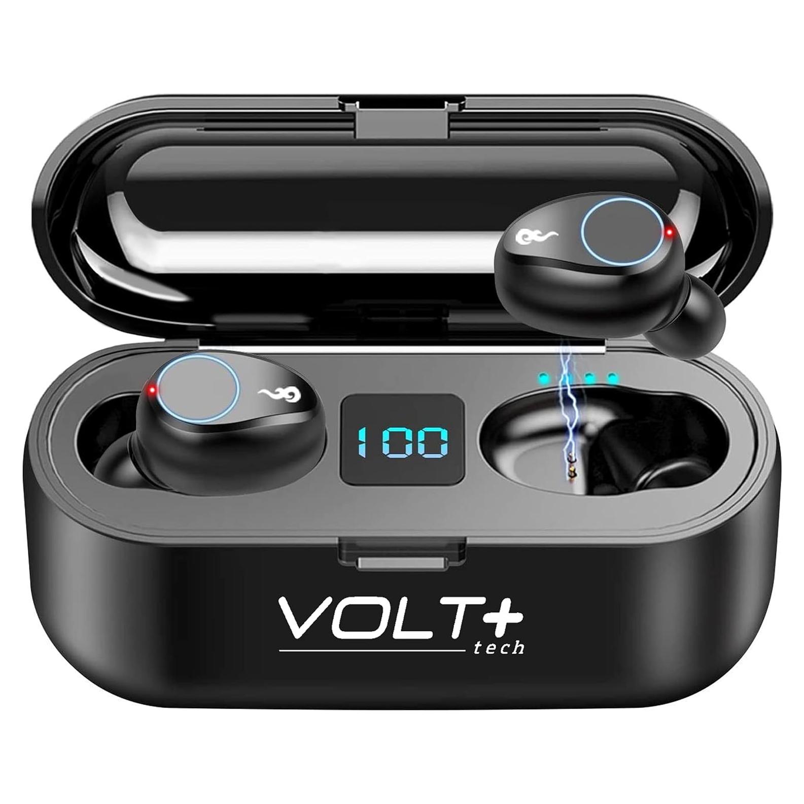 Auriculares Inalámbricos V5.3 Bluetooth Volt Plus F9 IPX7 8D Bass