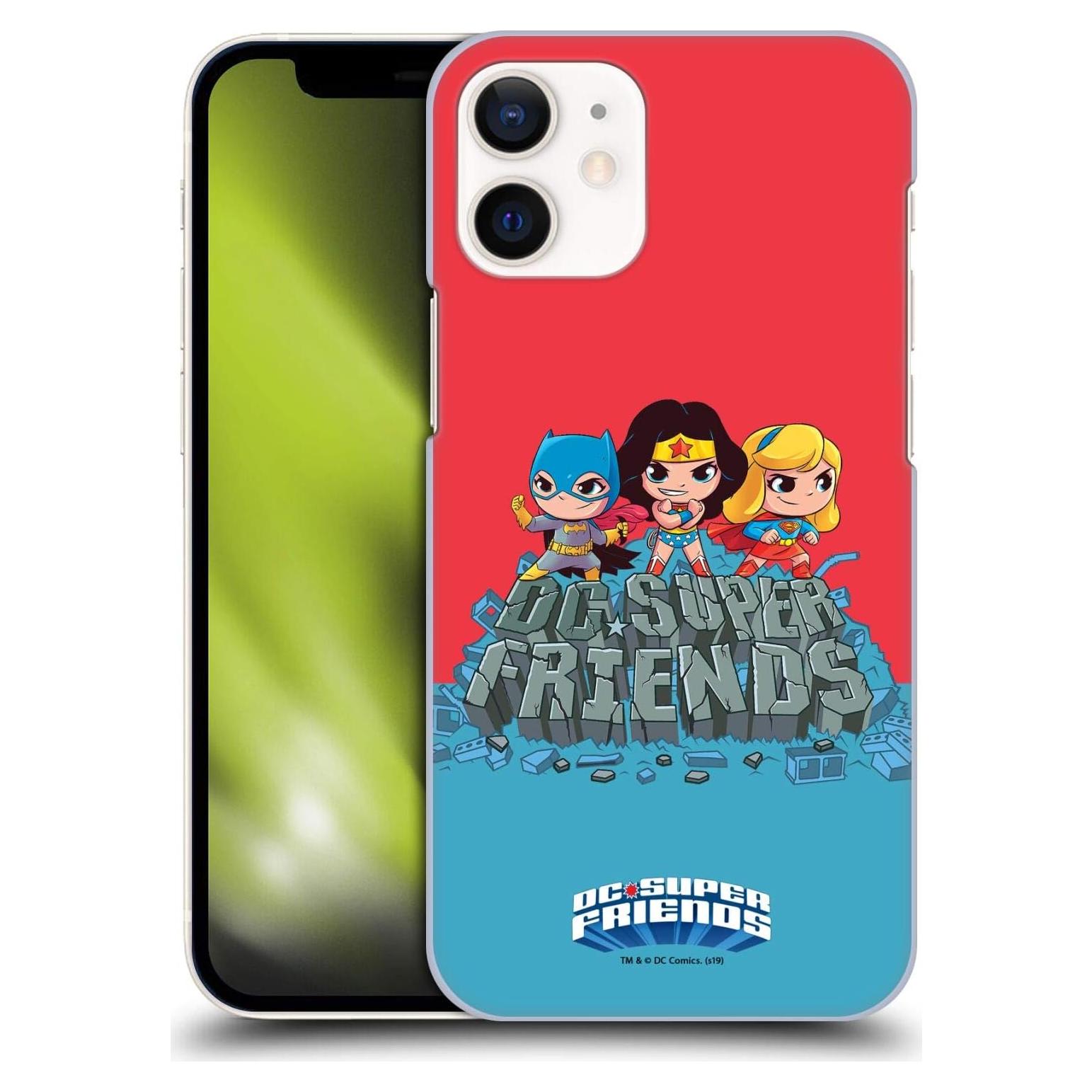 Funda Dura Licenciada DC Comics para iPhone 12 Mini Niñas