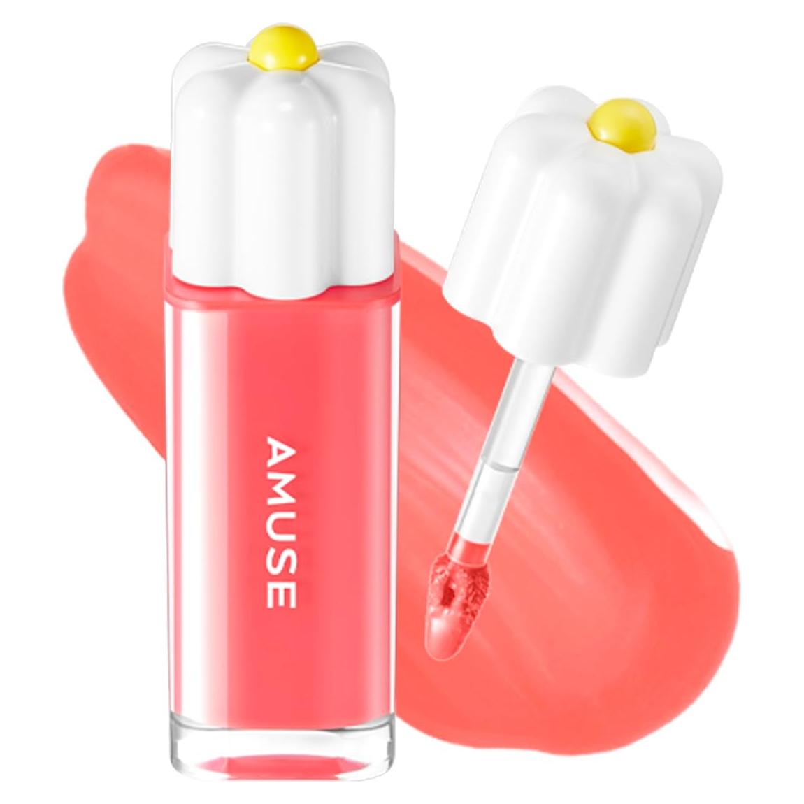 Tinte Labial Amuse Seoul 01 La Vie en Coral 35% Hidratante