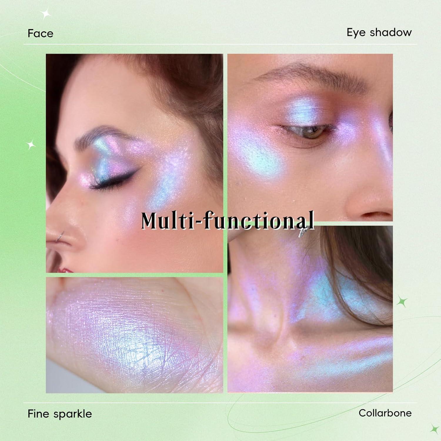 Paleta de Iluminador Facial HOSAILY Multicromo 25g