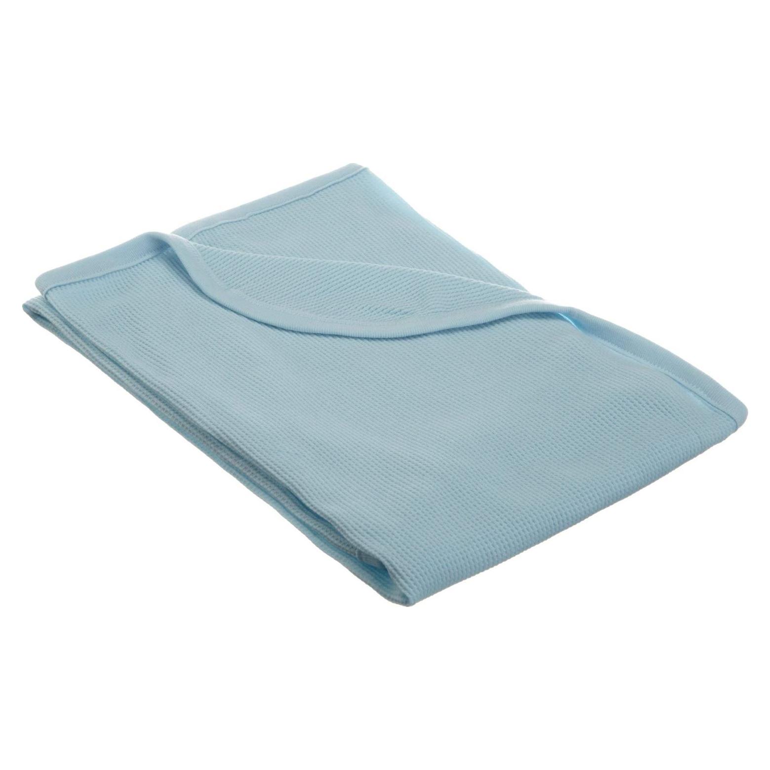 Manta de Envoltura Térmica TL Care 100% Algodón Azul 76x102 cm