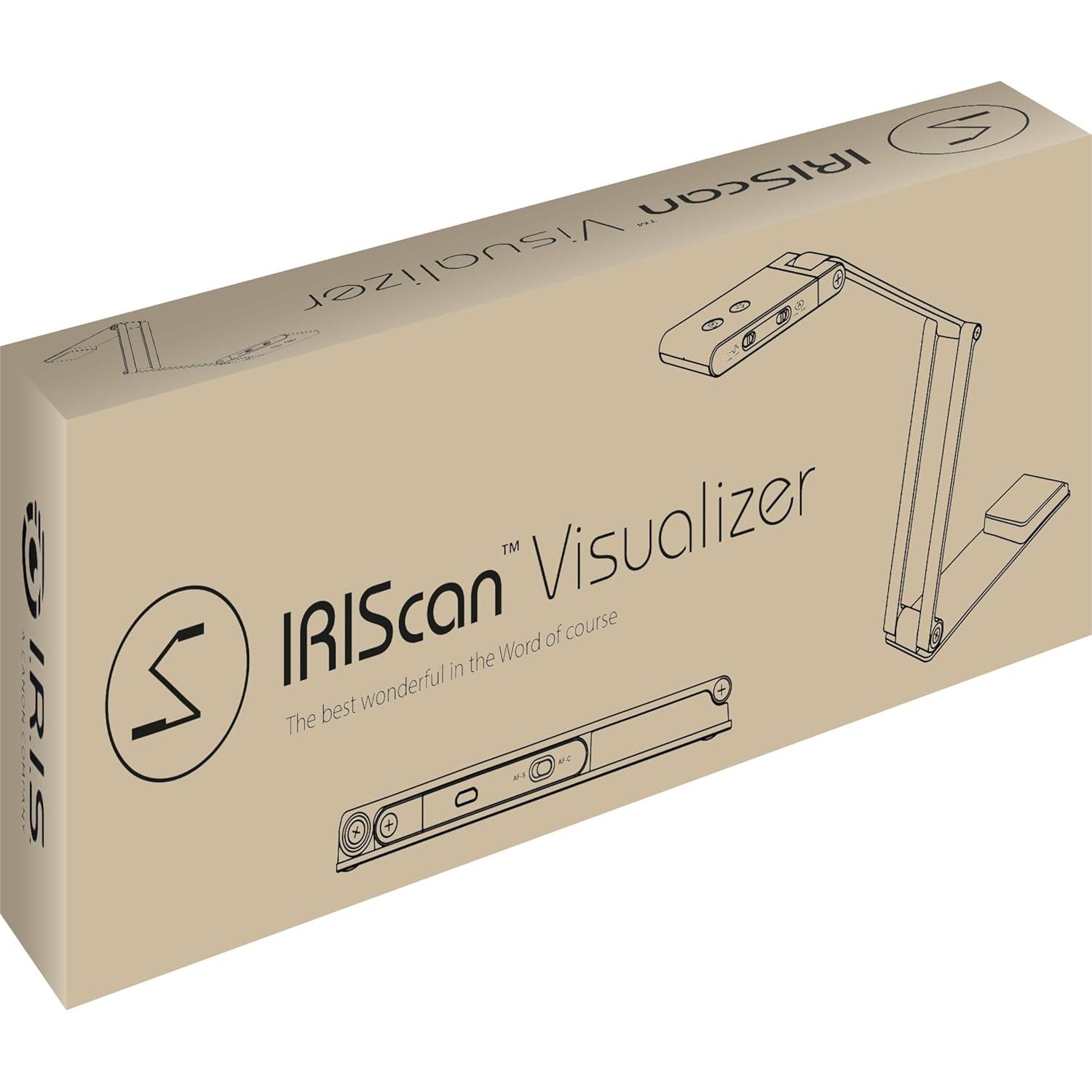 Cámara IRIScan 4K-13MP Visualizador y Escáner A3 Portátil