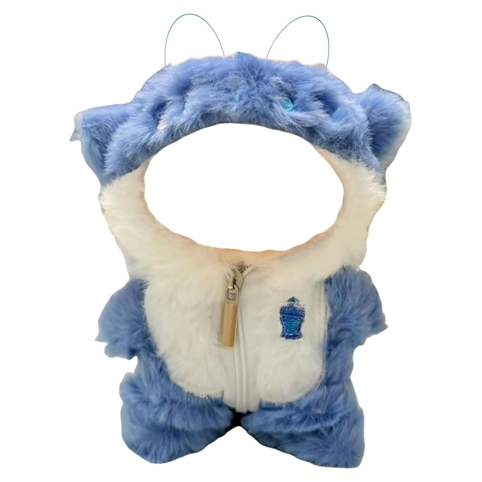 Disfraz de Tiburón para Muñeca 17cm - Atuendo Hecho a Mano