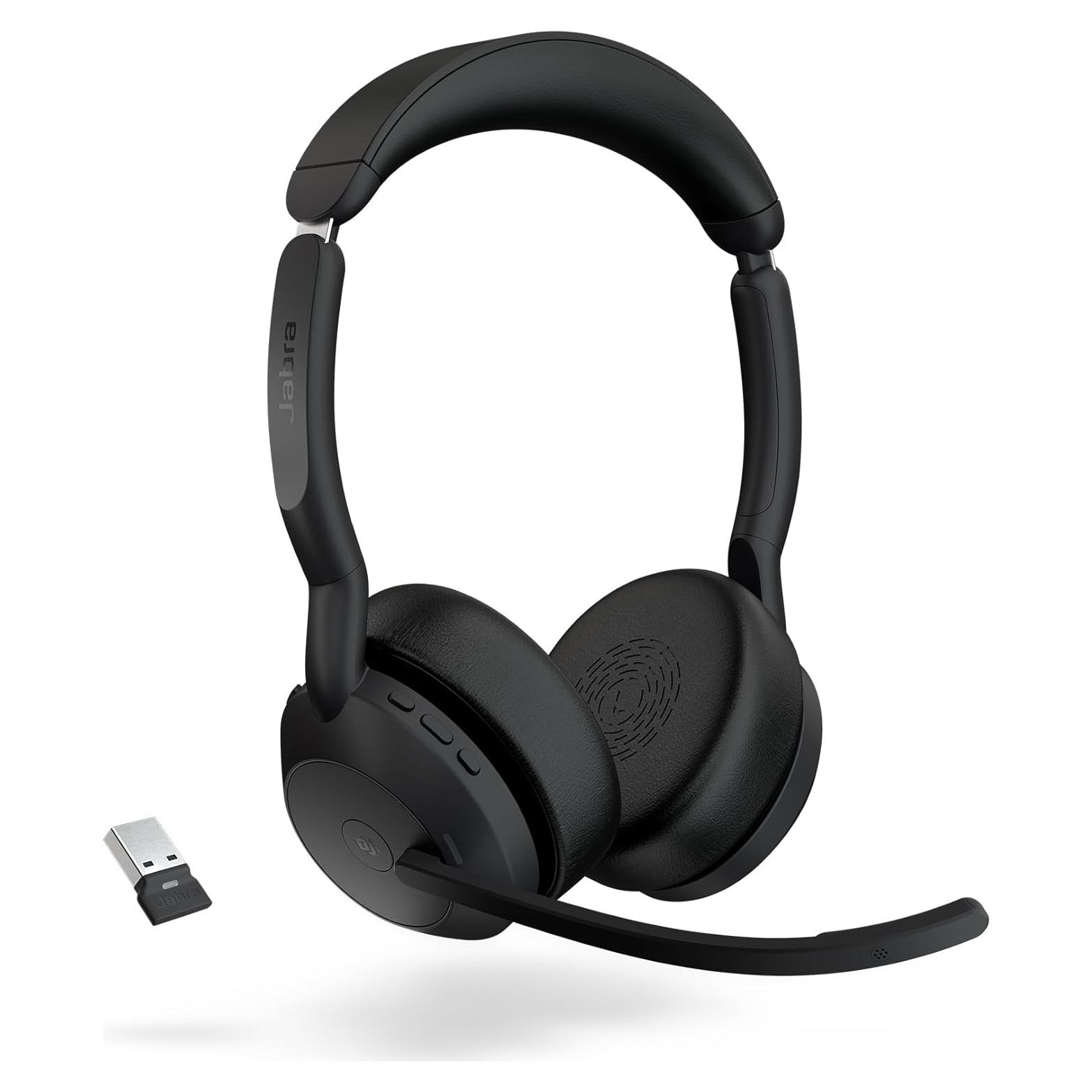Auricular Inalámbrico Jabra Evolve2 55 con ANC y Micrófonos