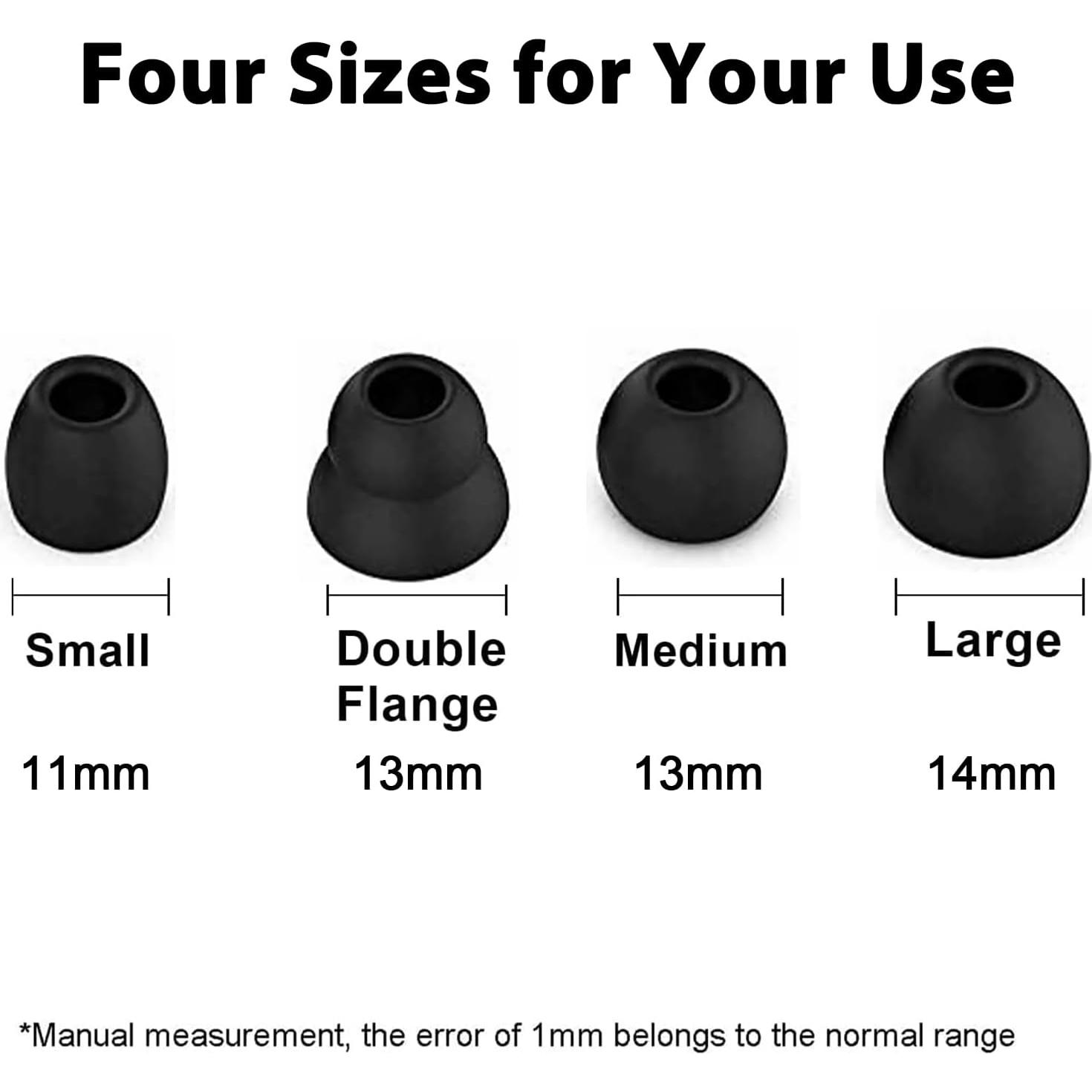 Puntas de repuesto silicona Adhiper para auriculares Beats - 8 piezas