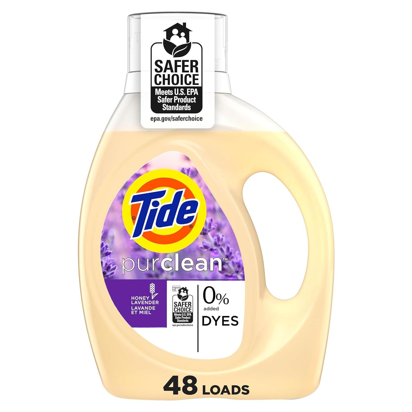 Detergente Líquido Tide Purclean Lavanda Miel 1.87 L 48 Cargas