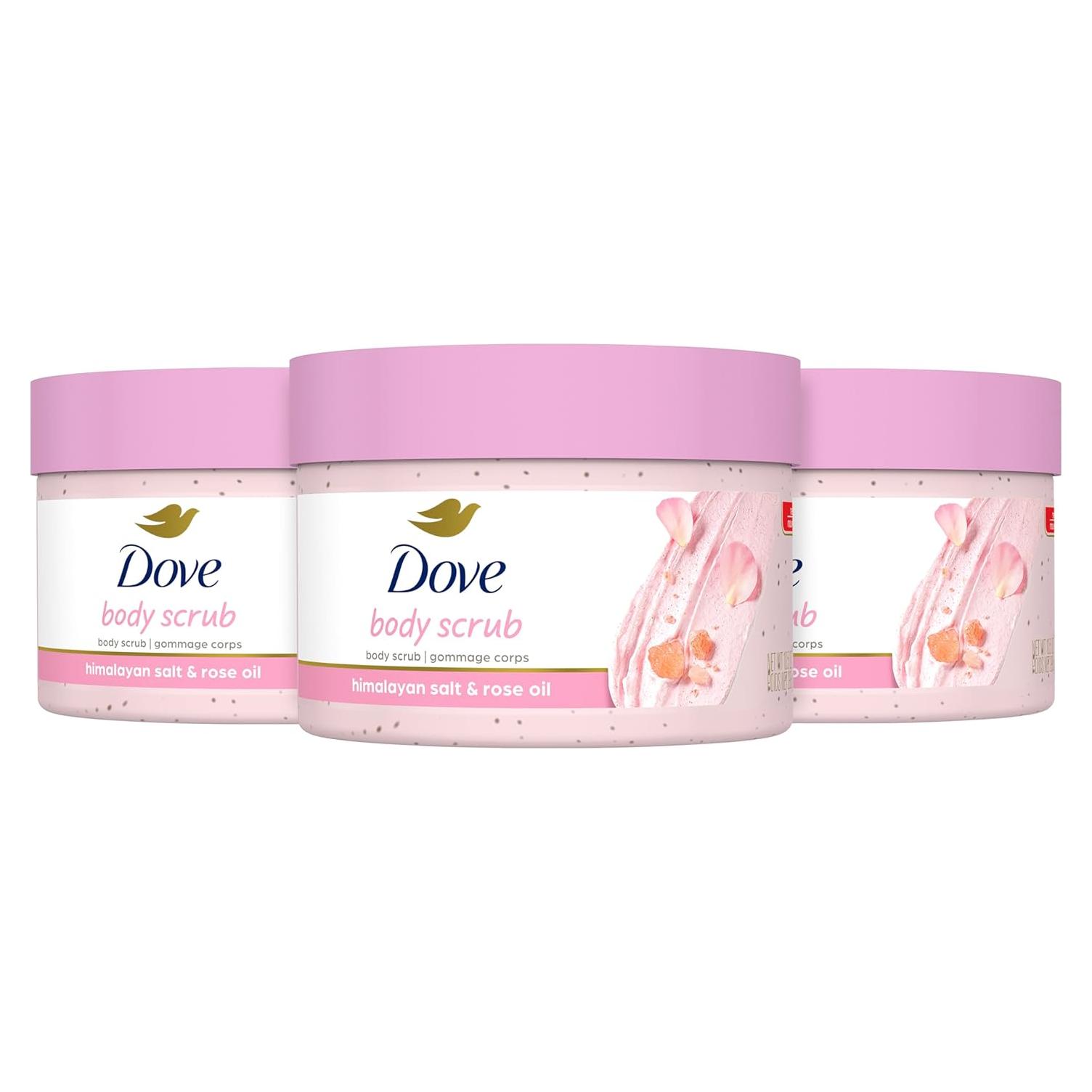Exfoliante Corporal Dove Durazno Blanco 310 ml - Paquete de 3
