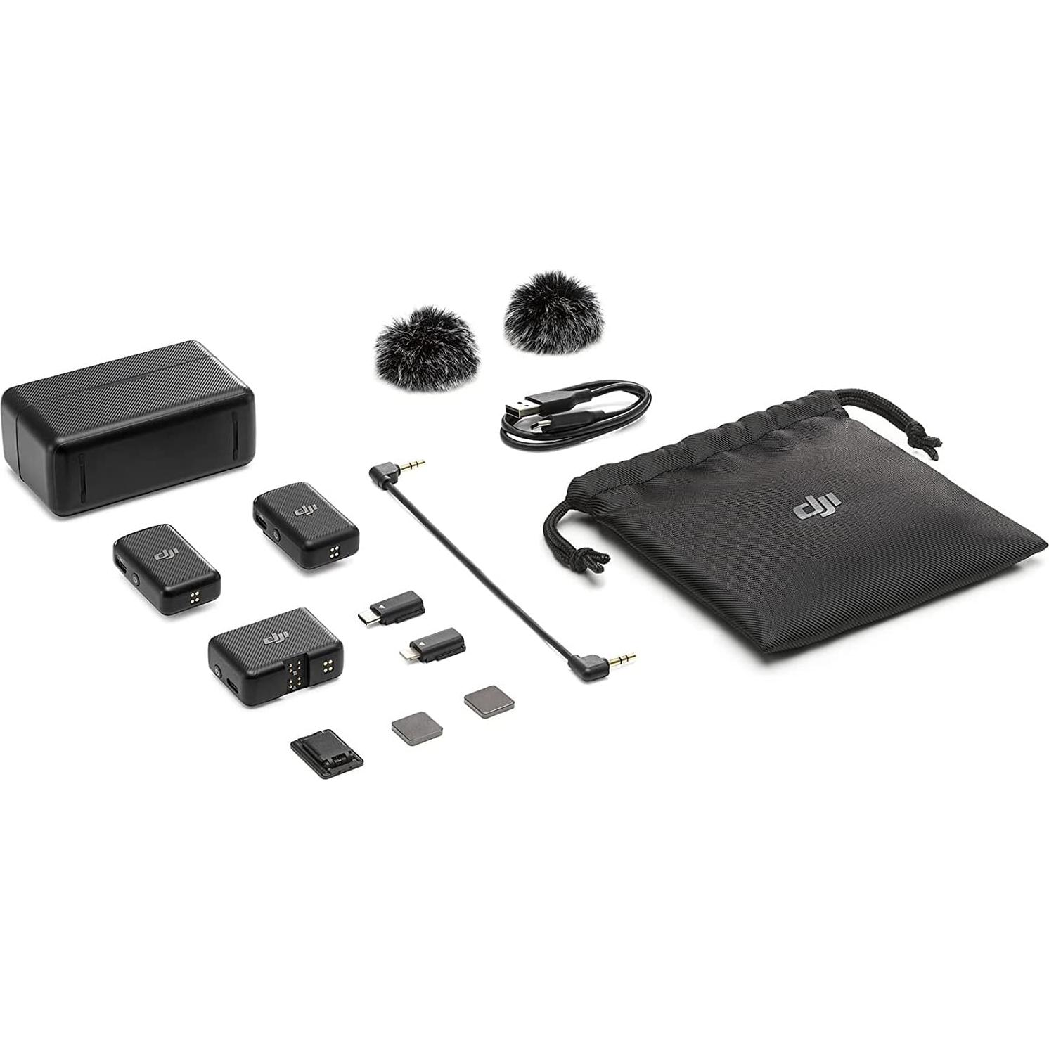 Sistema de micrófono inalámbrico DJI Mic + 2 micrófonos Deco Mini