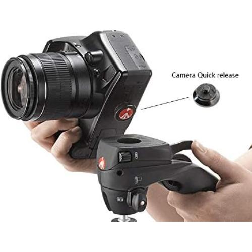 Placa de liberación rápida Manfrotto ROUND-PL para trípode