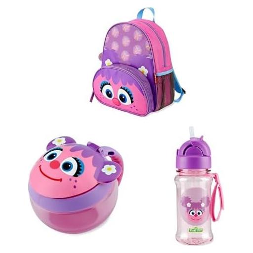 Conjunto de Regalo Skip Hop Plaza Sésamo Abby Cadabby 3 Piezas