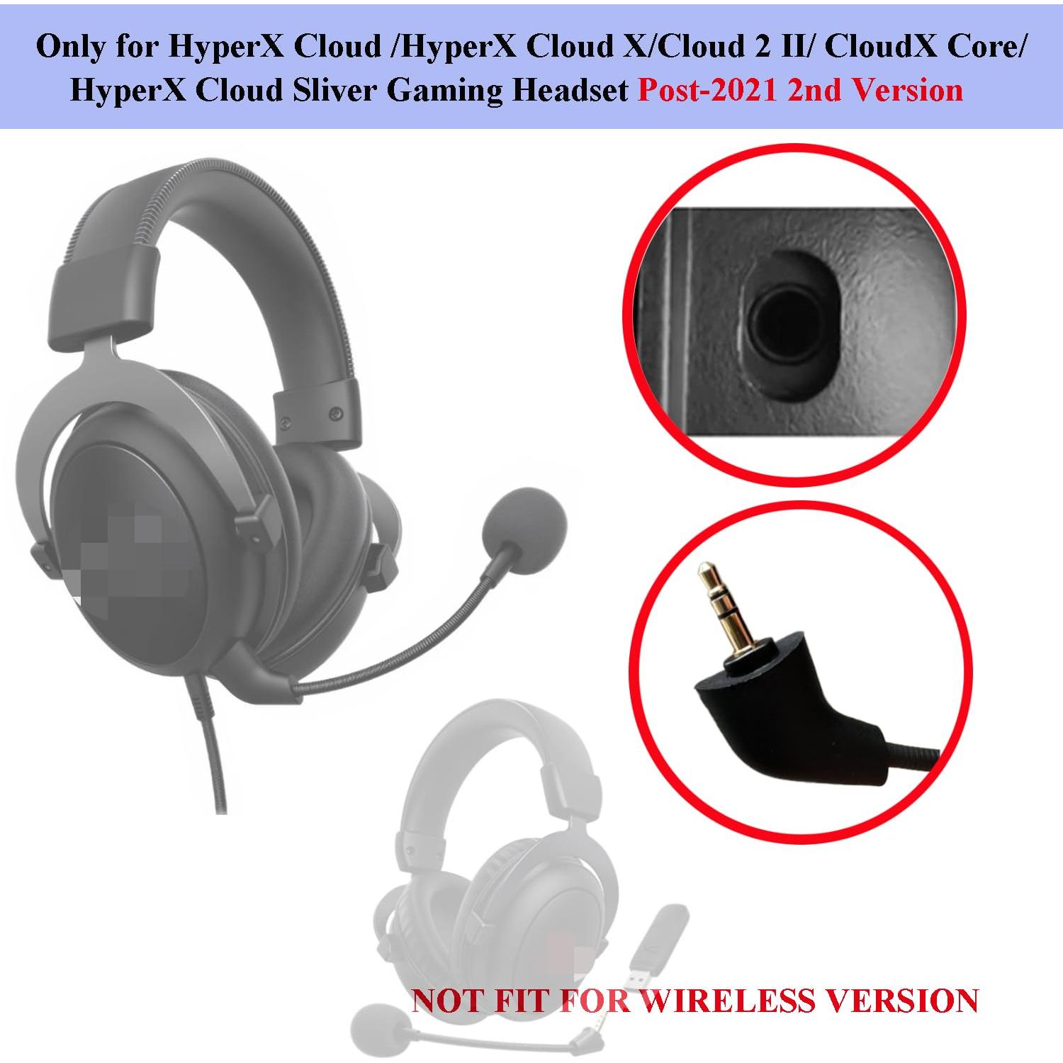 Micrófono de Reemplazo Kingston HyperX Cloud II - Cancelación de Ruido