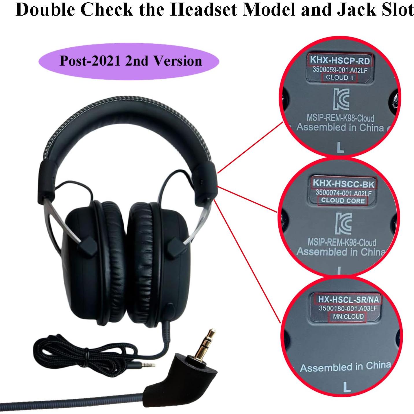 Micrófono de Reemplazo Kingston HyperX Cloud II - Cancelación de Ruido