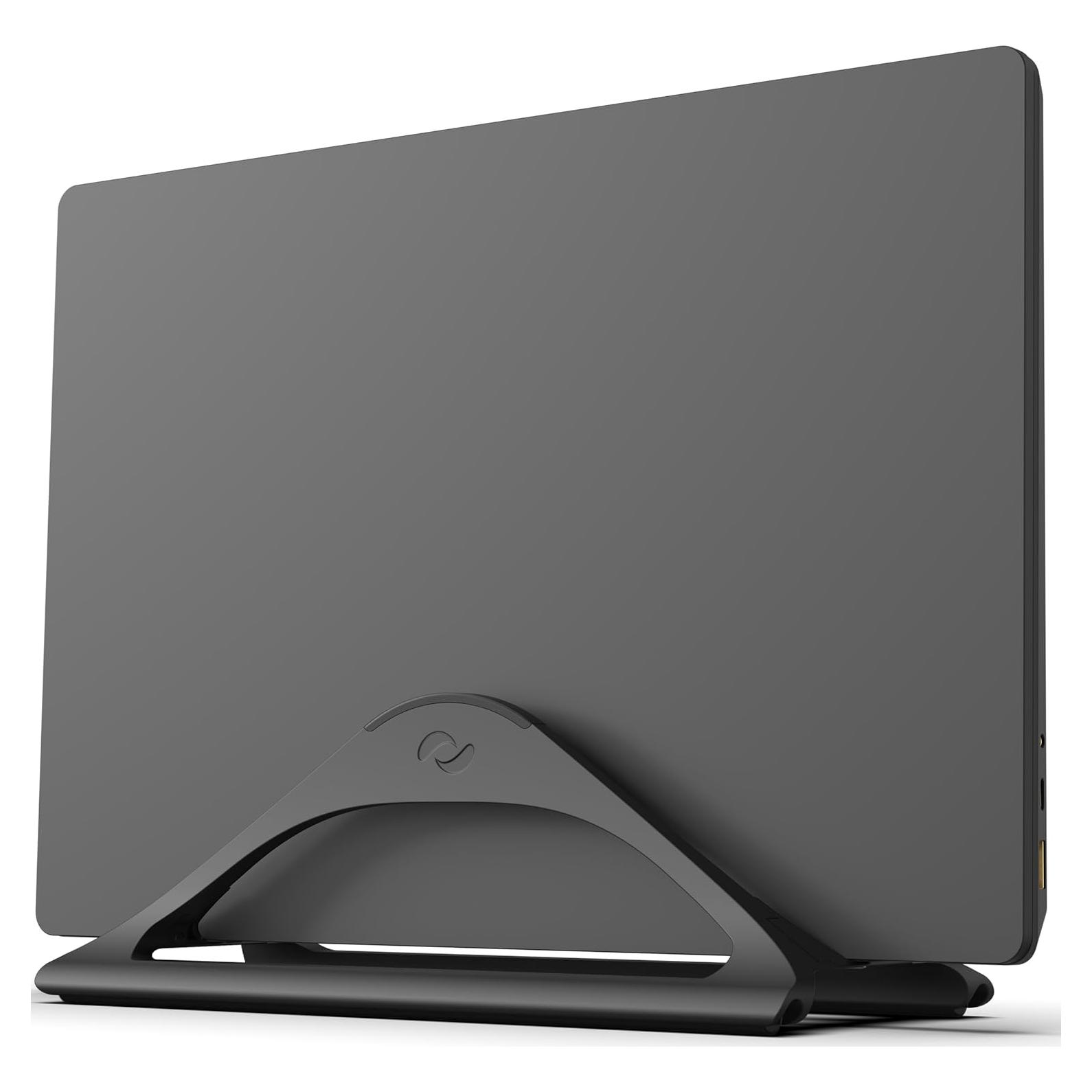 Soporte Vertical para Laptop HumanCentric Negro Ajustable