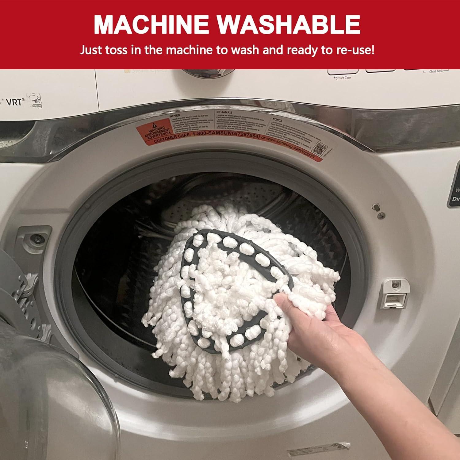 Cabezas de Repuesto para Mop O-Cedar EasyWring - 3 Unidades Microfibra