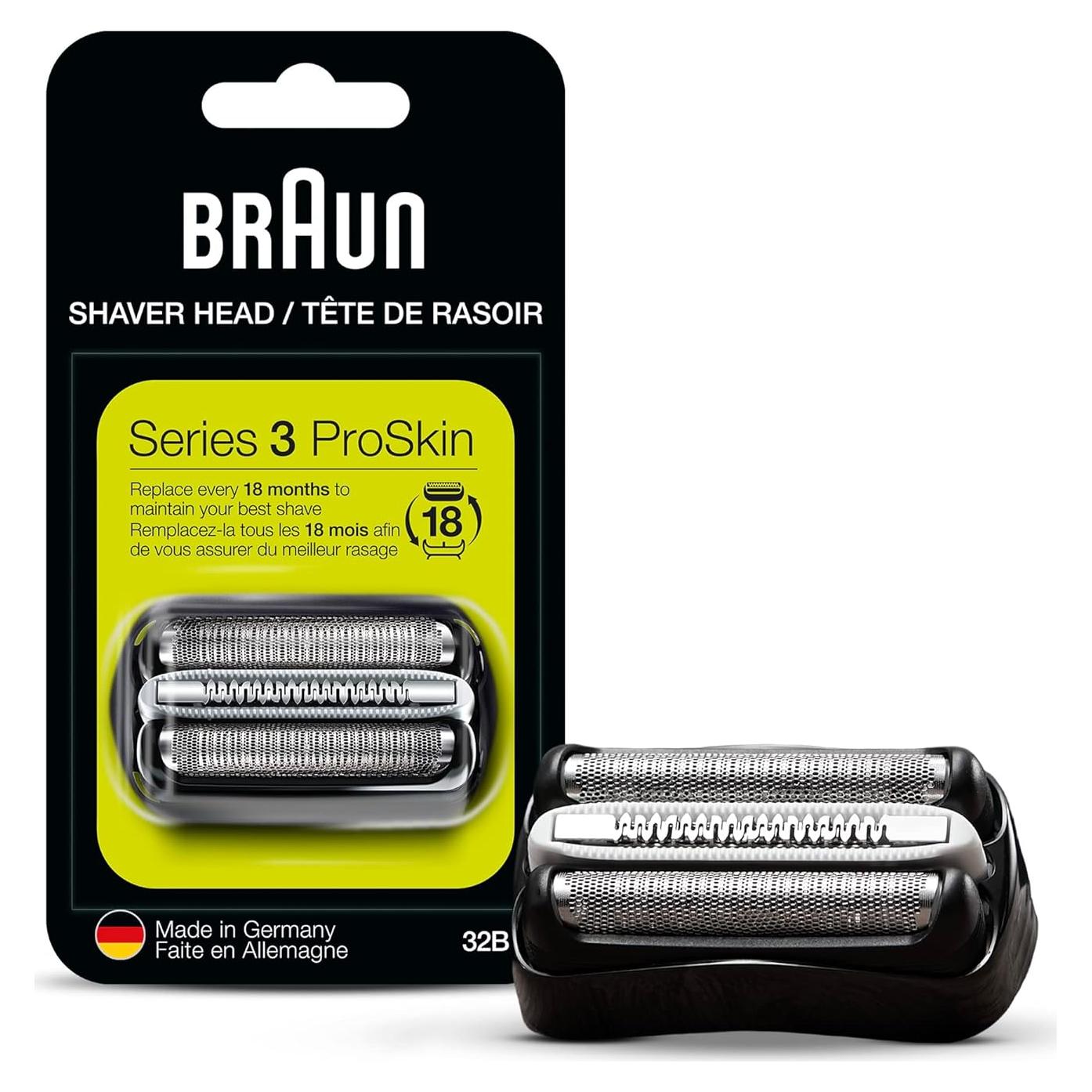 Cabezal de Repuesto Braun 32B para Afeitadora Eléctrica Series 3