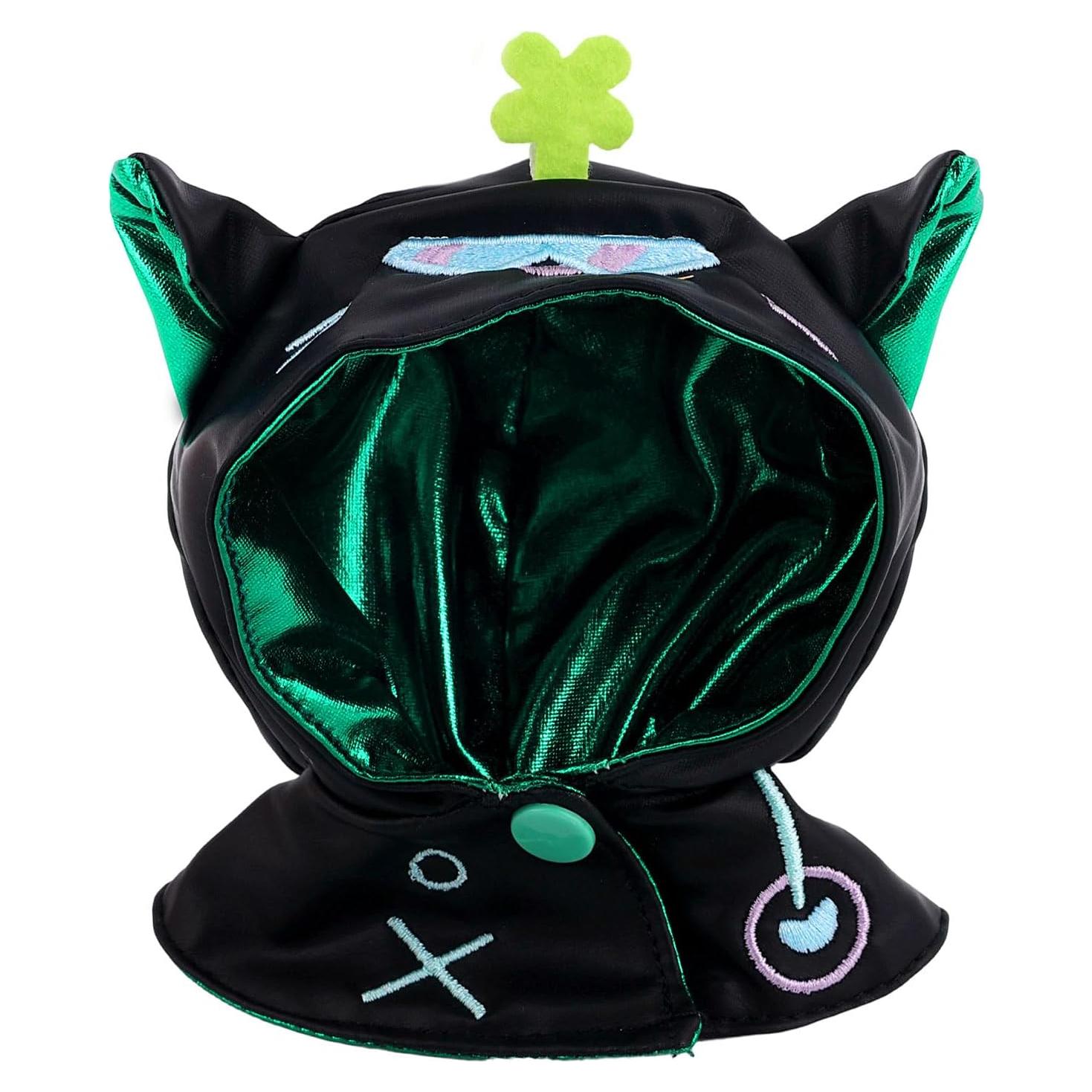 Chal de Muñeca Halloween Fukaisu 14cm Diablo Negro Verde