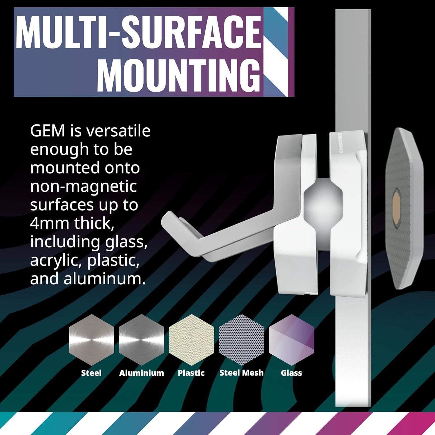 Soporte de Almacenamiento Magnetizado Cooler Master GEM Blanco