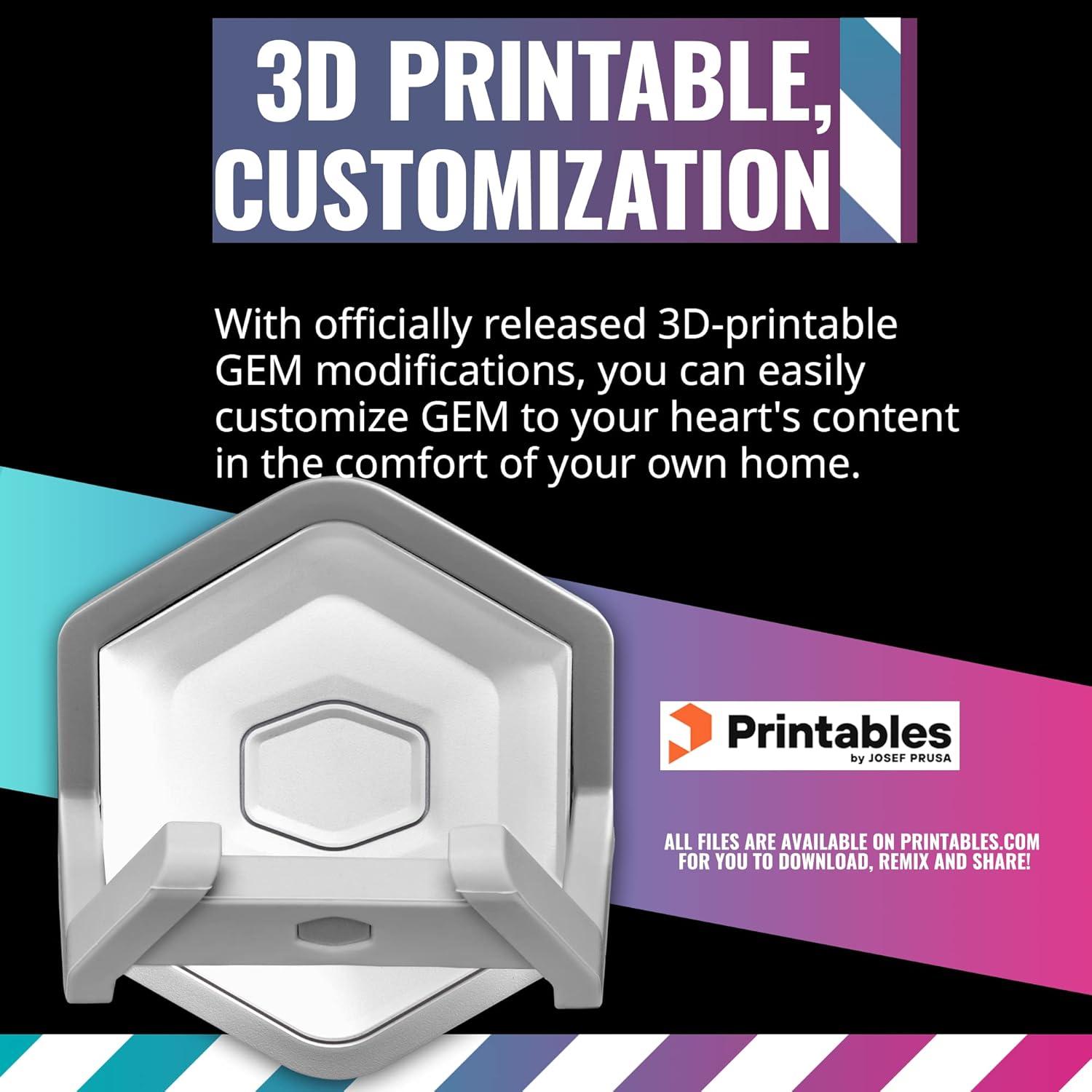 Soporte de Almacenamiento Magnetizado Cooler Master GEM Blanco