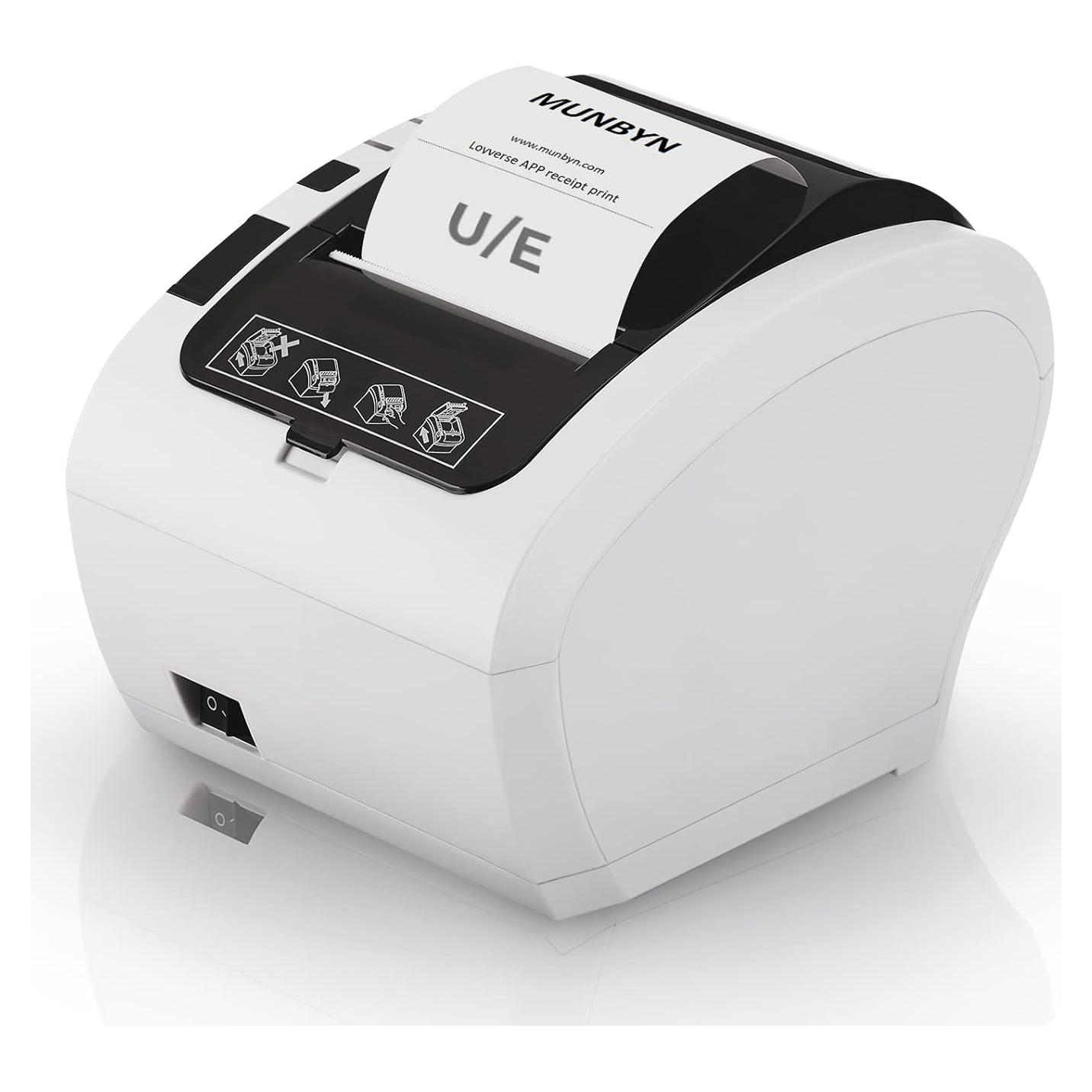 Impresora Térmica de Recibos MUNBYN ITPP047 80mm USB/Ethernet