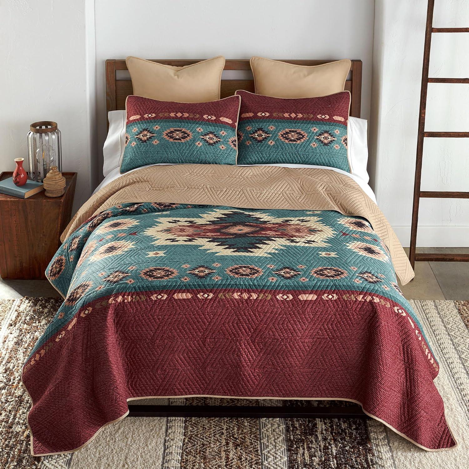 Juego de Cama Reina Donna Sharp Suroeste Apache 3 Piezas