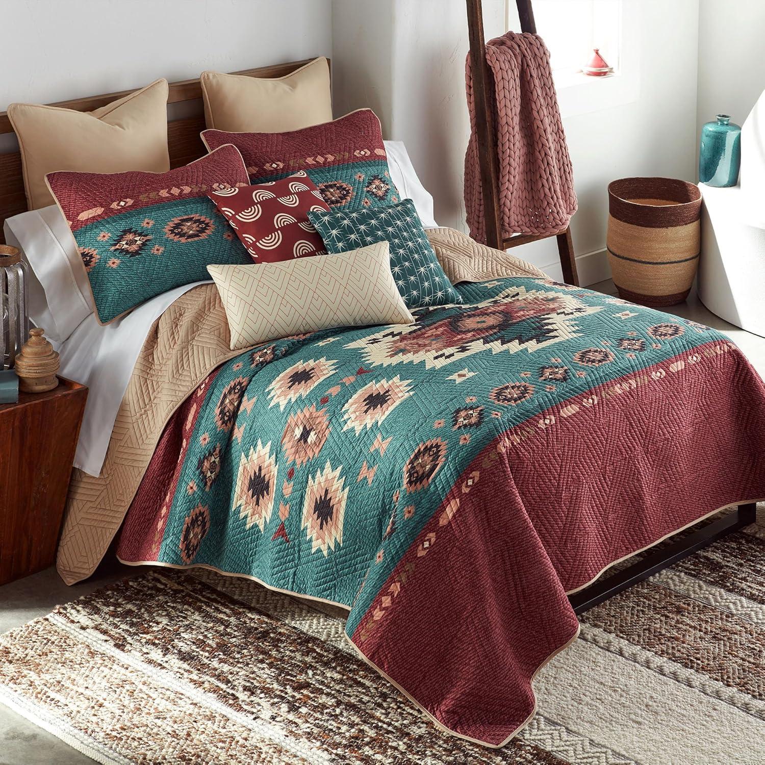 Juego de Cama Reina Donna Sharp Suroeste Apache 3 Piezas