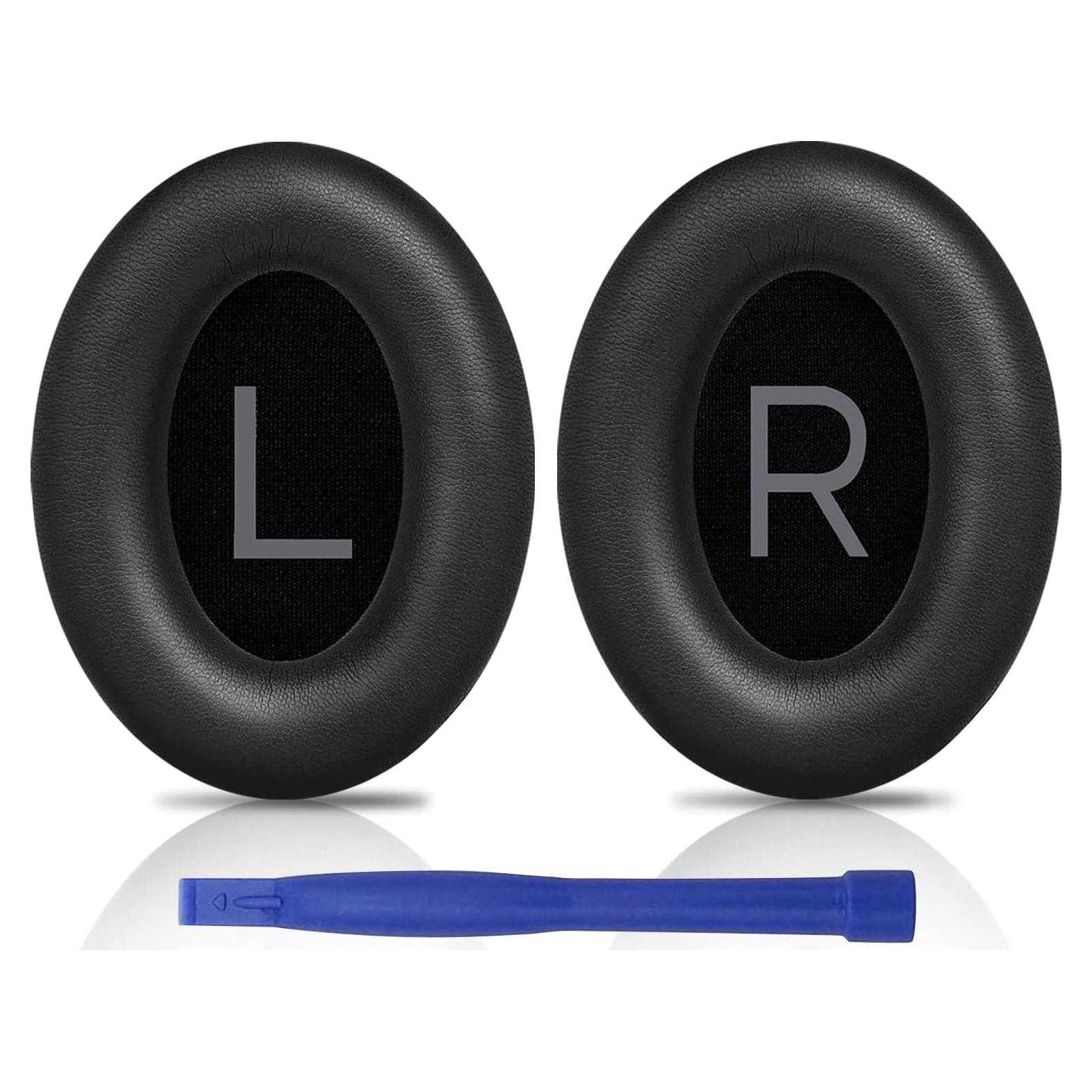 Almohadillas de Reemplazo SOULWIT para Bose QC45 - Negro