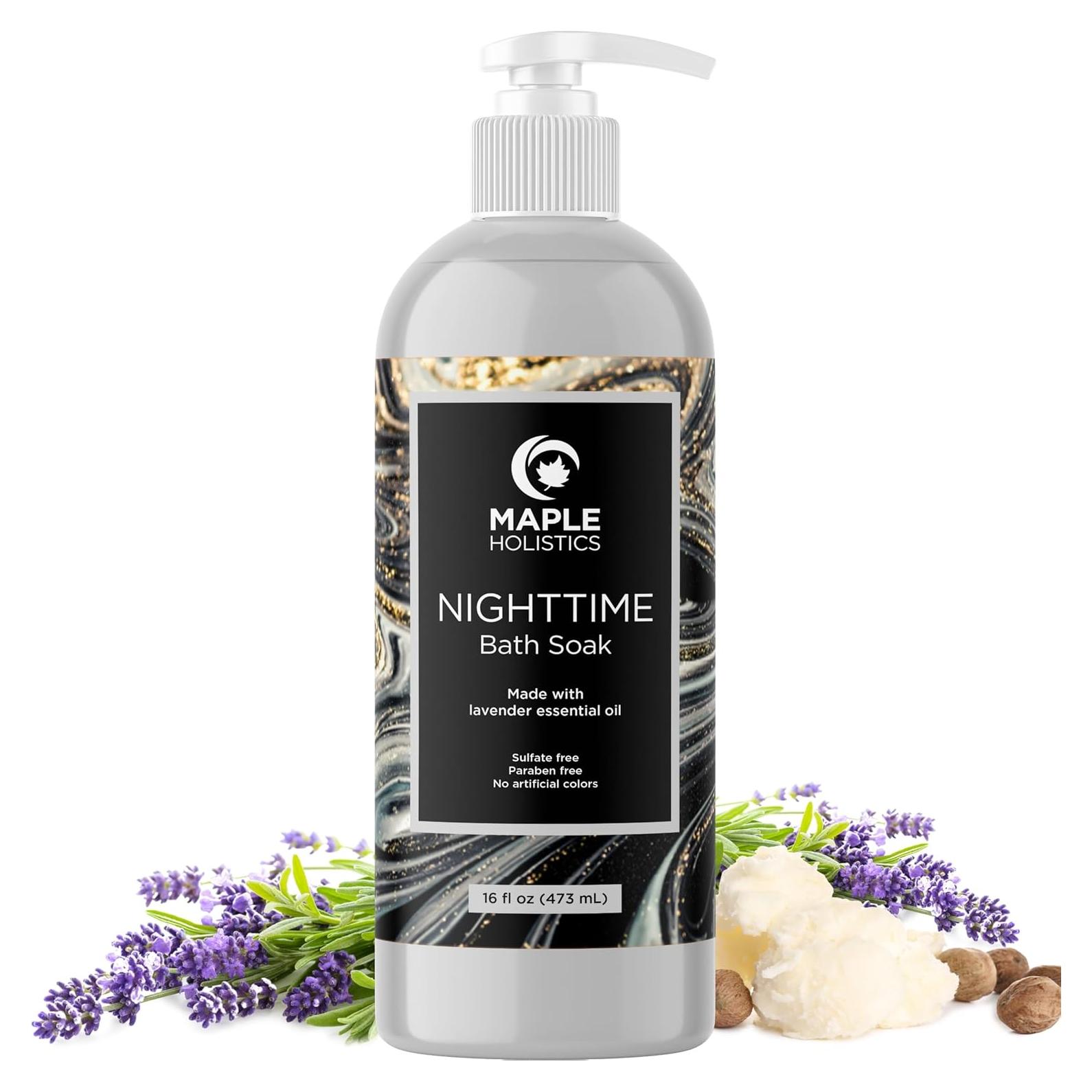 Baño de Burbujas de Lavanda Maple Holistics 473 ml - Aromaterapia