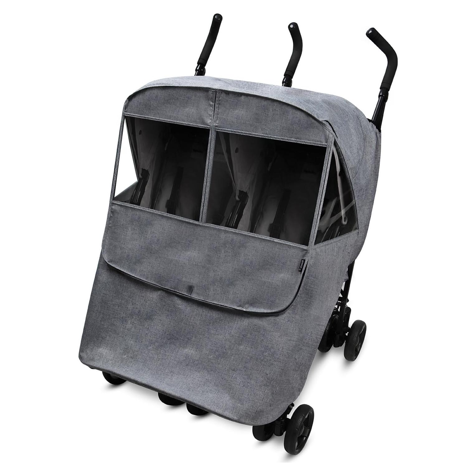 Cubierta para Cochecito Gemelar Manito Melange Twin - Repelente Agua