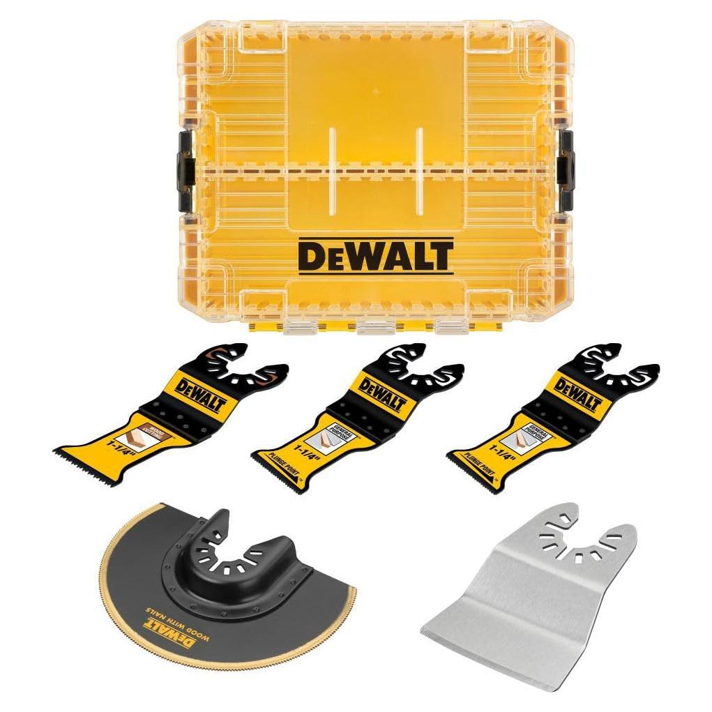 Juego de 5 Hojas Oscilantes DEWALT DWA425GSET - Bi-Metal