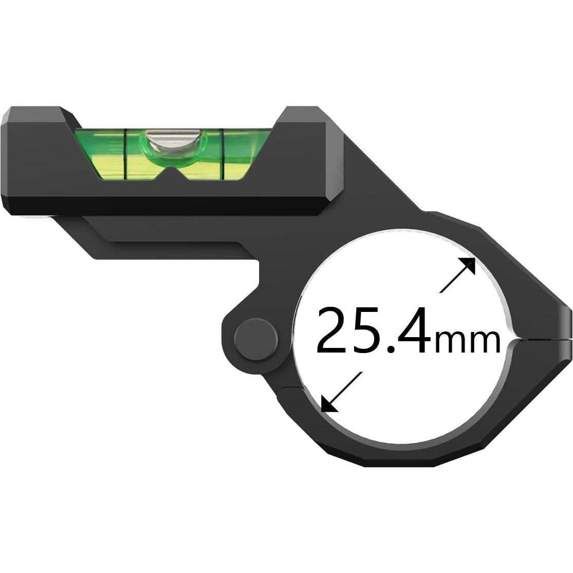 Nivel de Burbuja para Rifle Tough Tactical Tools 2.54 cm