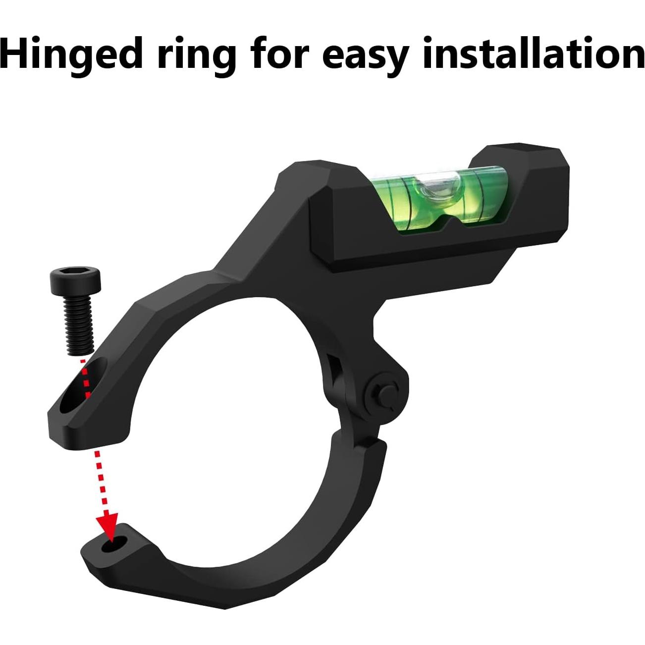 Nivel de Burbuja para Rifle Tough Tactical Tools 2.54 cm