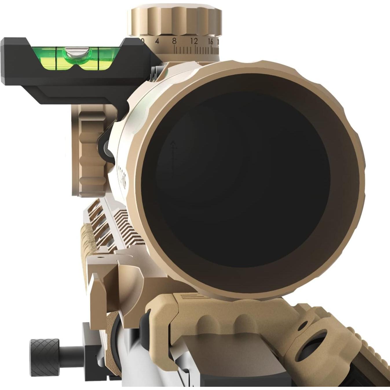 Nivel de Burbuja para Rifle Tough Tactical Tools 2.54 cm