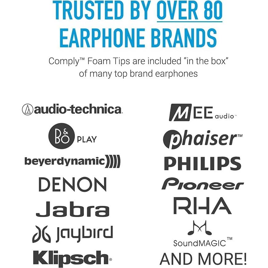 Puntas de Reemplazo Comply Sport Pro para Auriculares Jaybird - 3 Pares