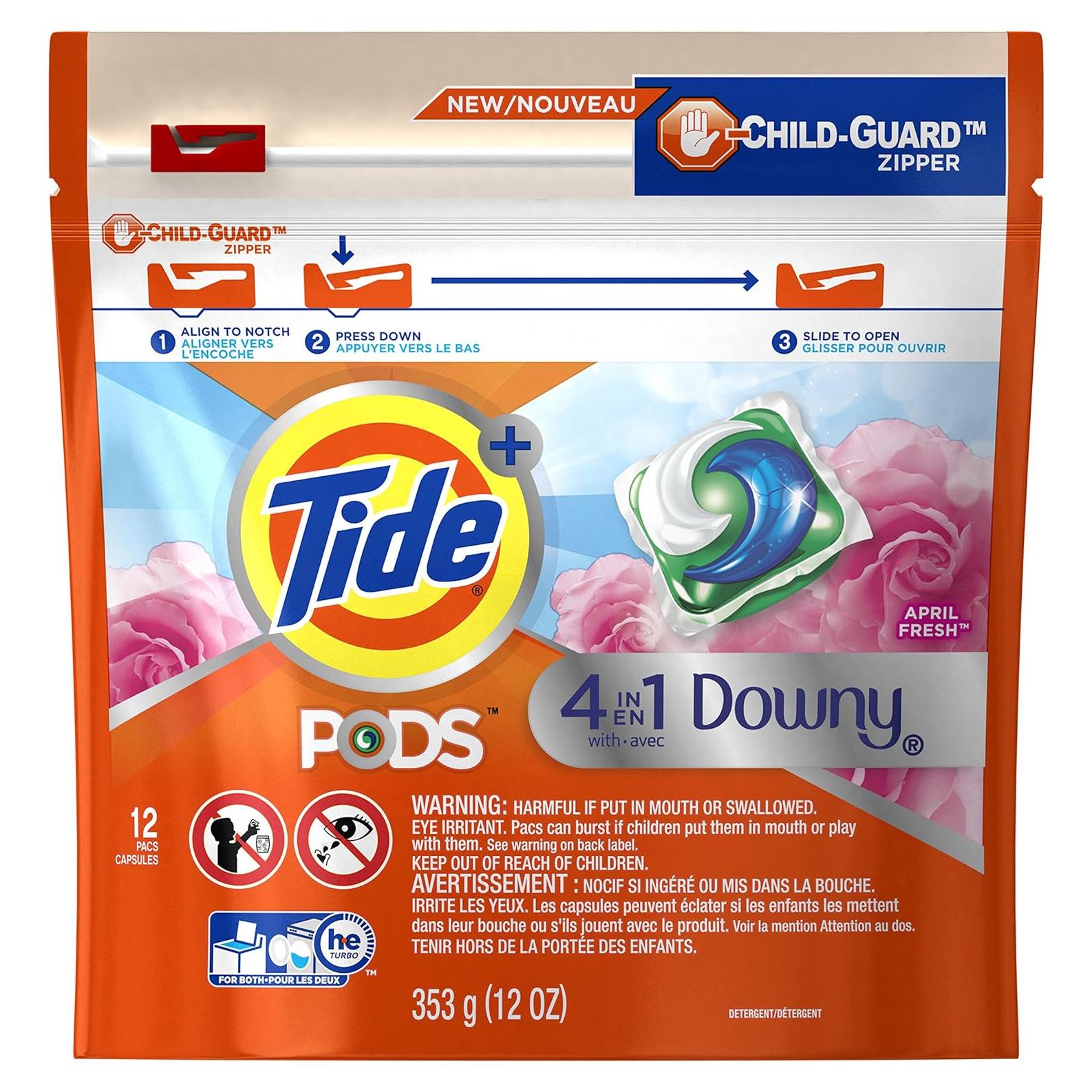Tide PODS + Downy 12 Unidades - Detergente Líquido para Ropa