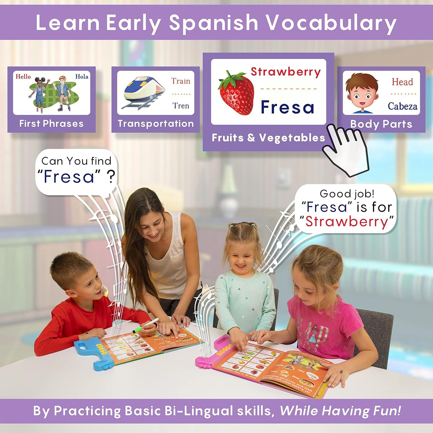 Libro Electrónico Interactivo Curioso 2 Aprender ABC 0.52 kg