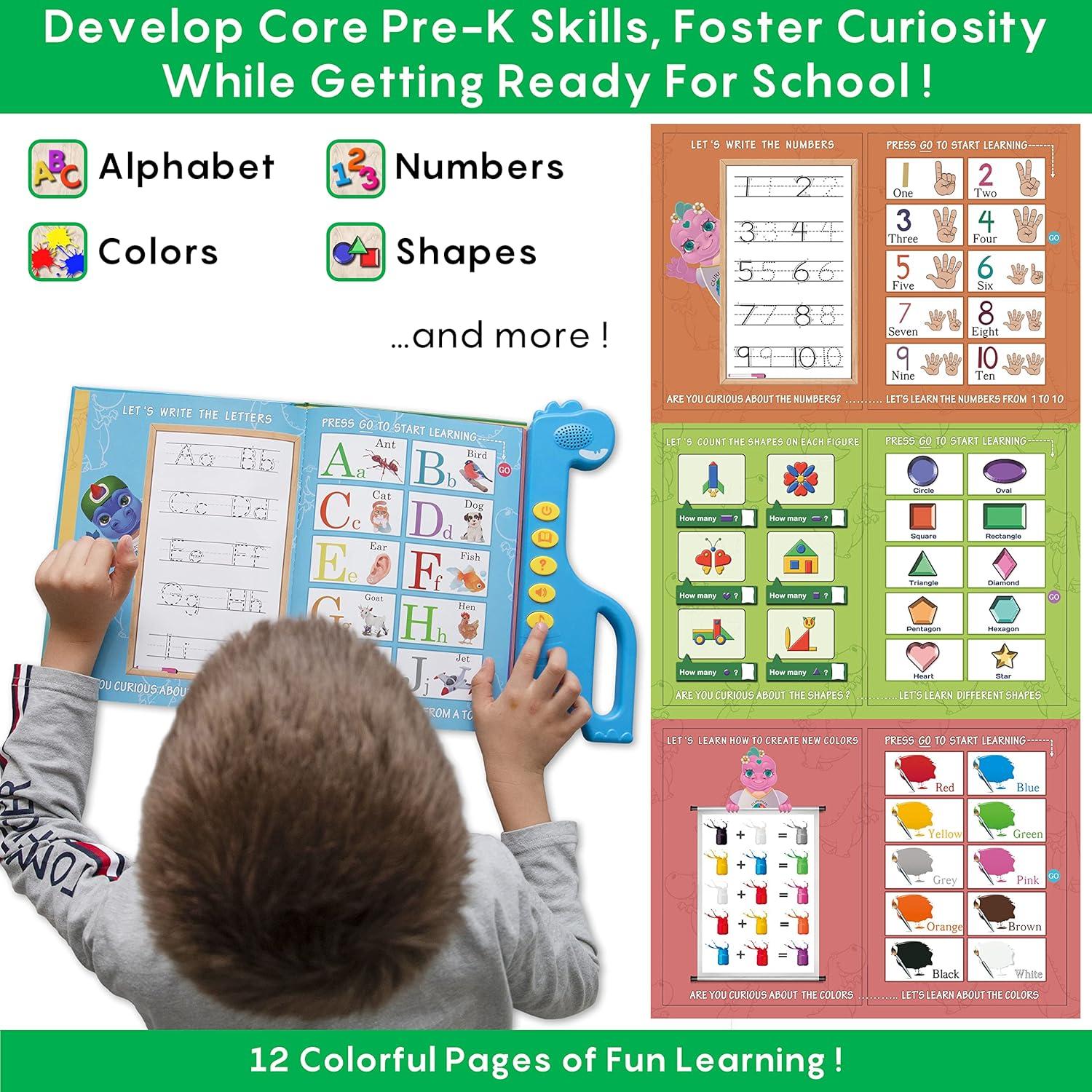 Libro Electrónico Interactivo Curioso 2 Aprender ABC 0.52 kg