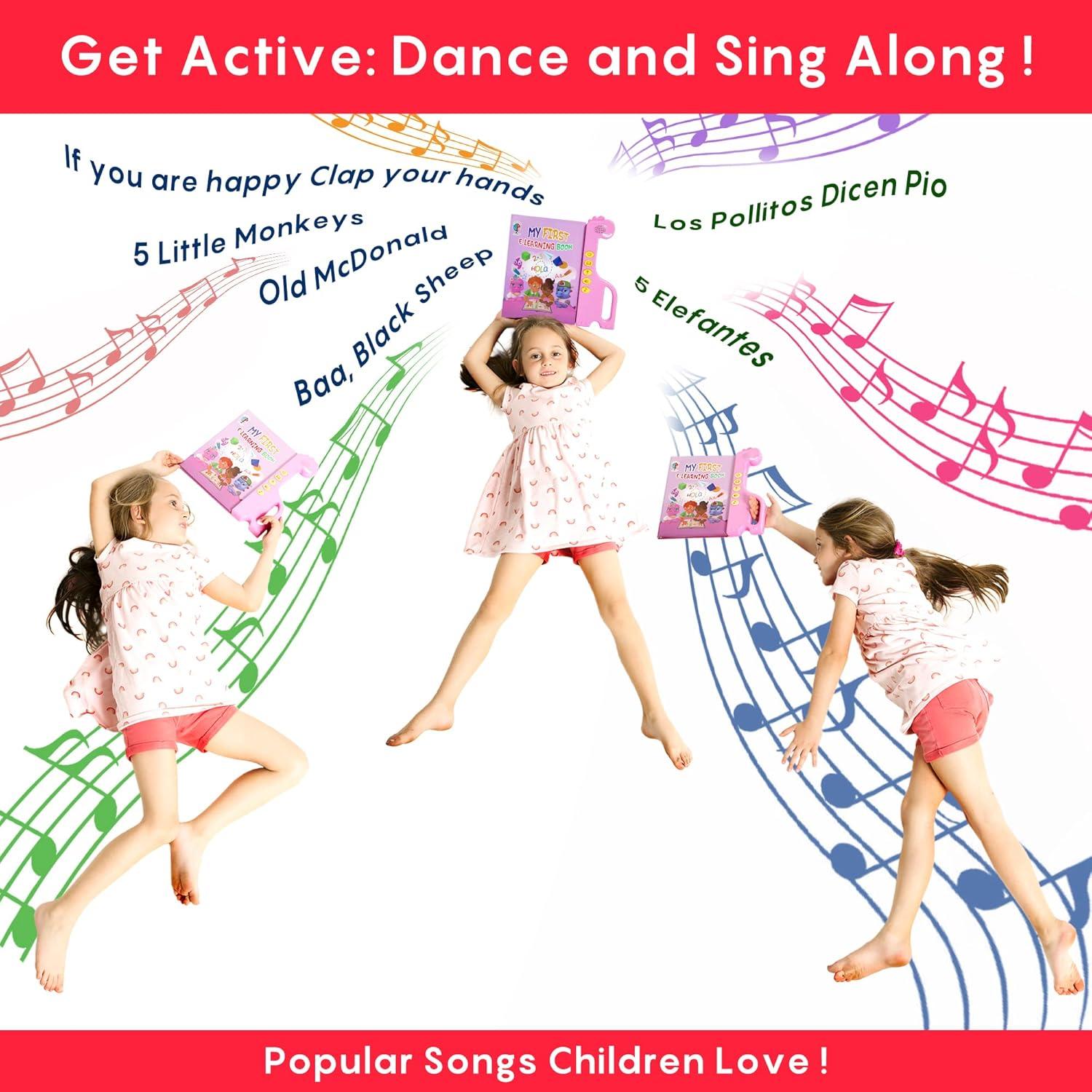 Libro Electrónico Interactivo Curioso 2 Aprender ABC 0.52 kg