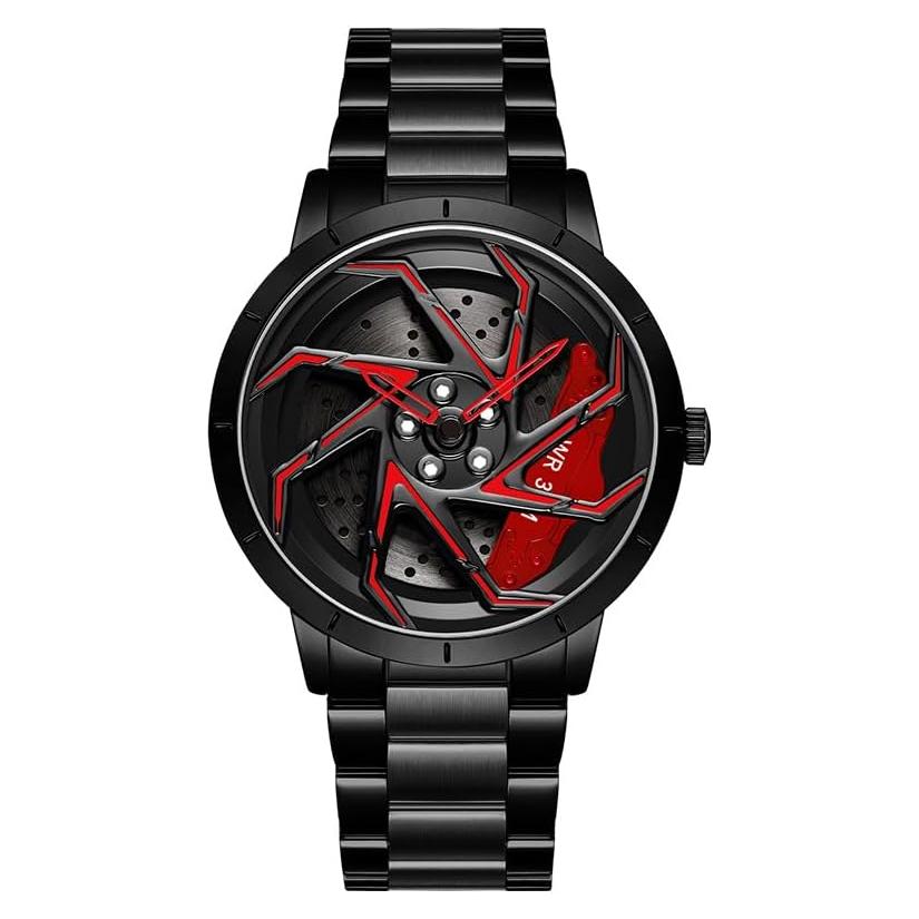 Reloj de Moda Masculina FANMIS 2301 con Esfera Giratoria 3D