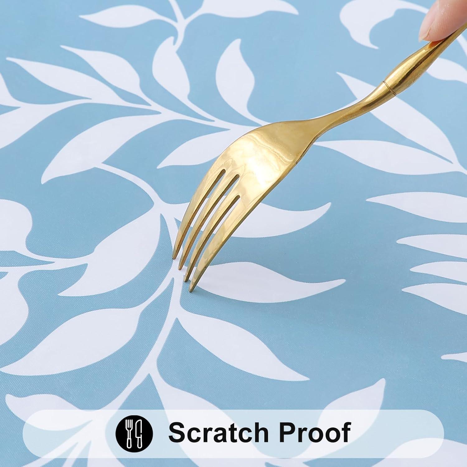 Mantel Rectangular Smiry 122x61 cm Impermeable Azul Bebé