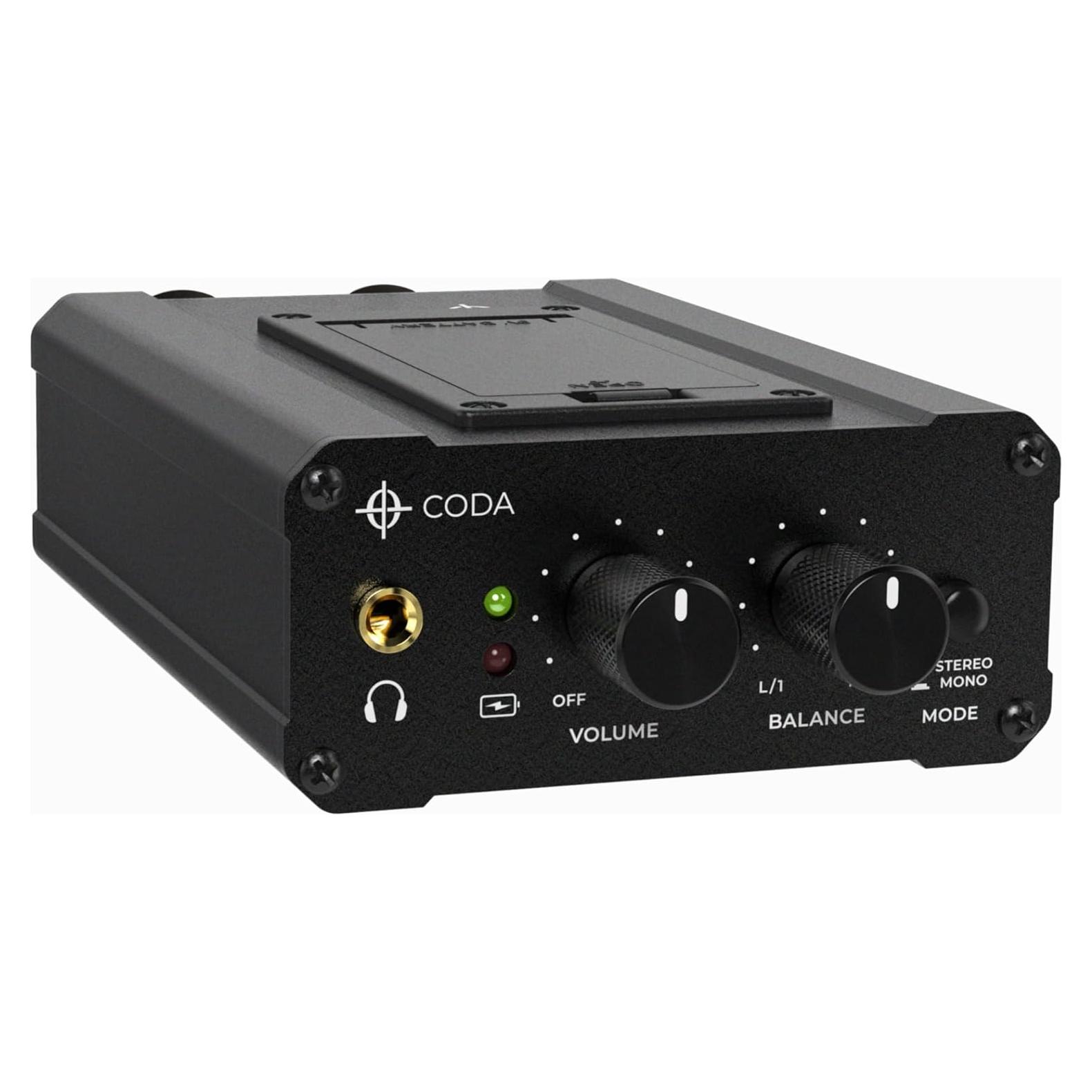 Amplificador In Ear Coda IEM-Pro Doble Canal 5W Negro