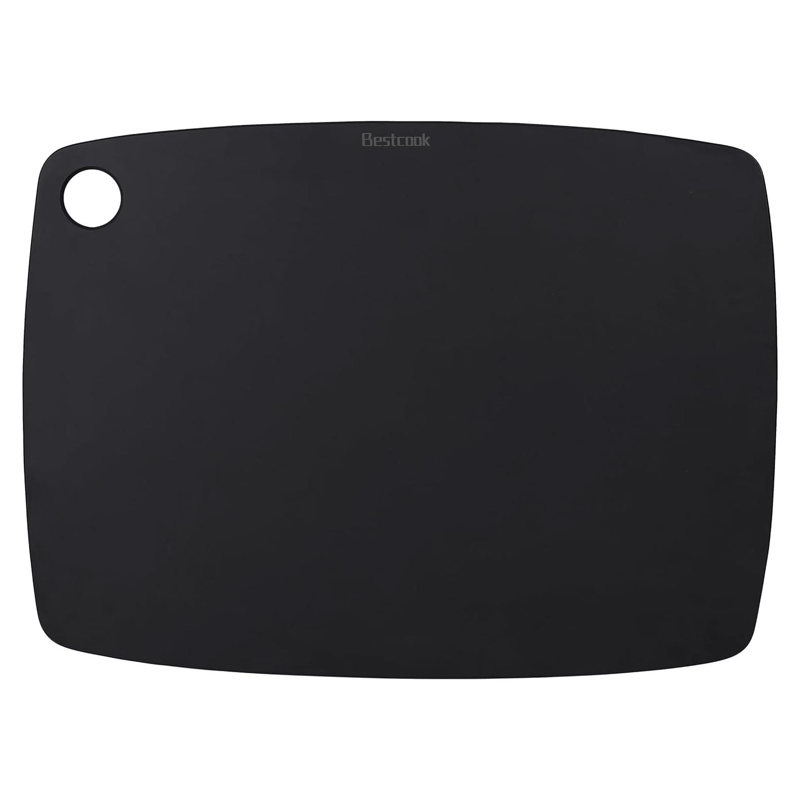 Tabla de Cortar Ecológica BESTCOOK 37.1x27.4cm Negra