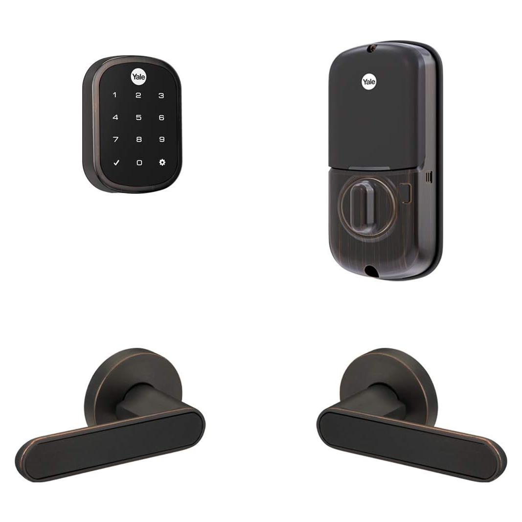 Cerradura Inteligente Yale Assure SL con Manija Kincaid BK - Wi-Fi