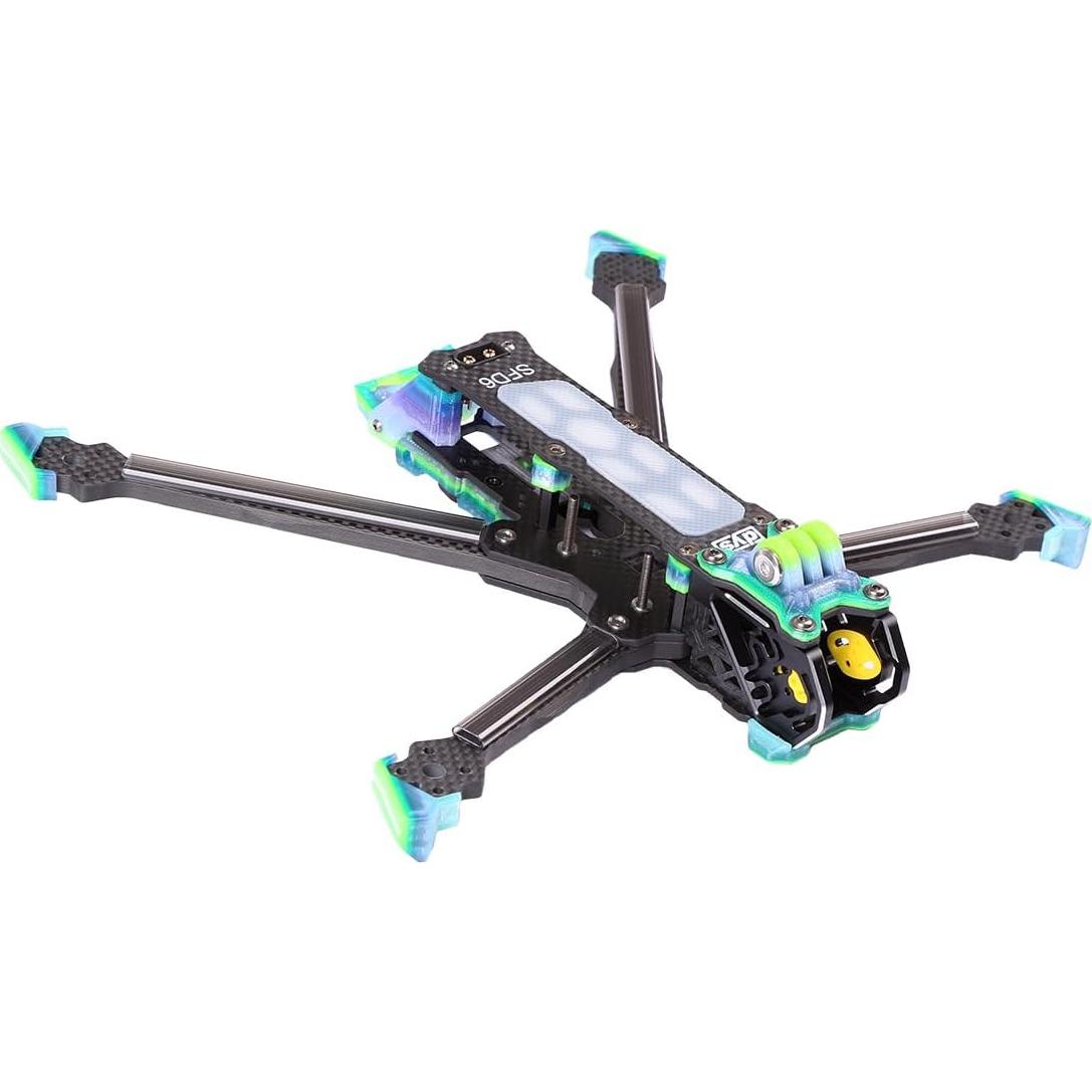 Kit Marco Drone FPV DYSRC SFD6 6 Pulgadas Fibra Carbono