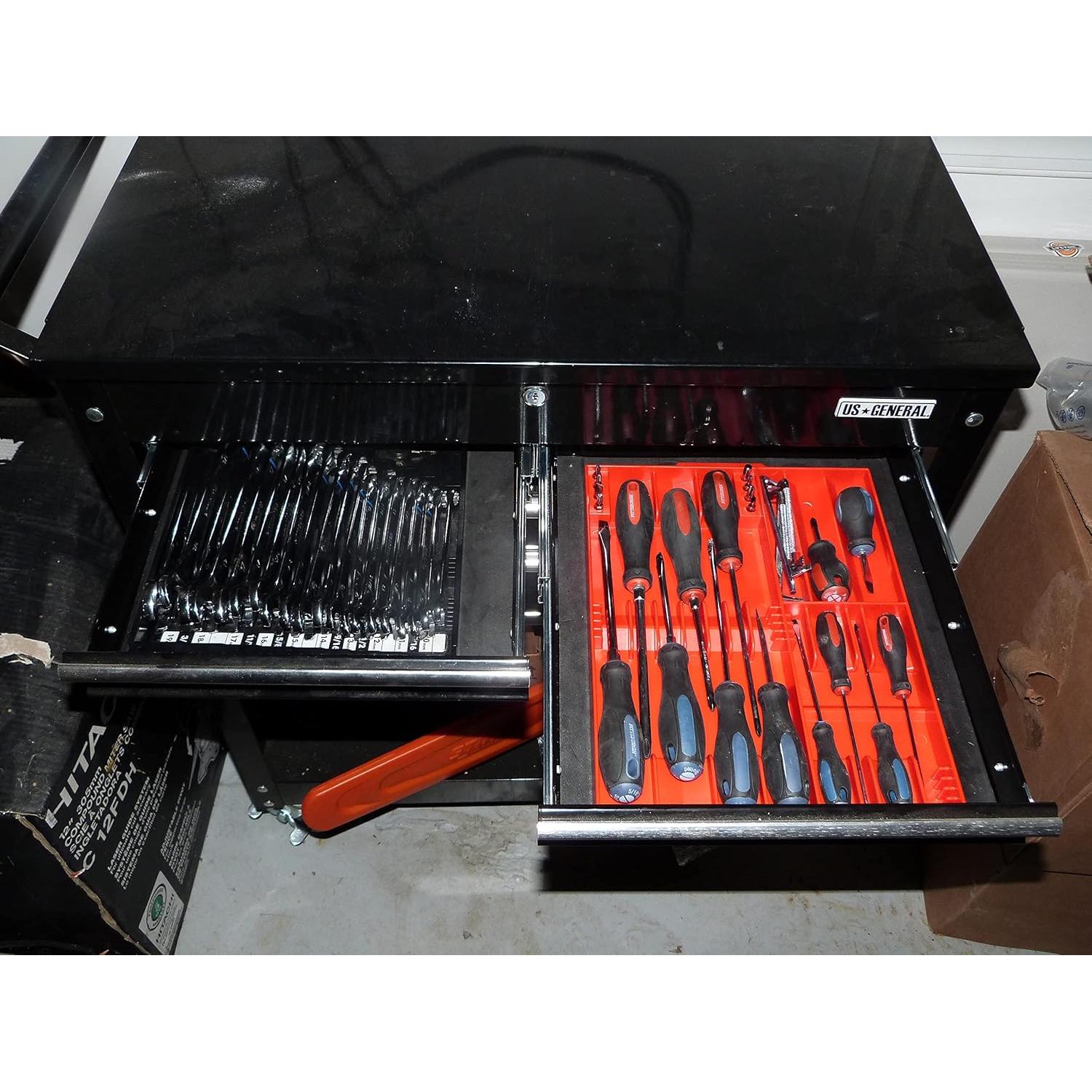 Organizador de Destornilladores Tool Sorter Rojo 16 Piezas