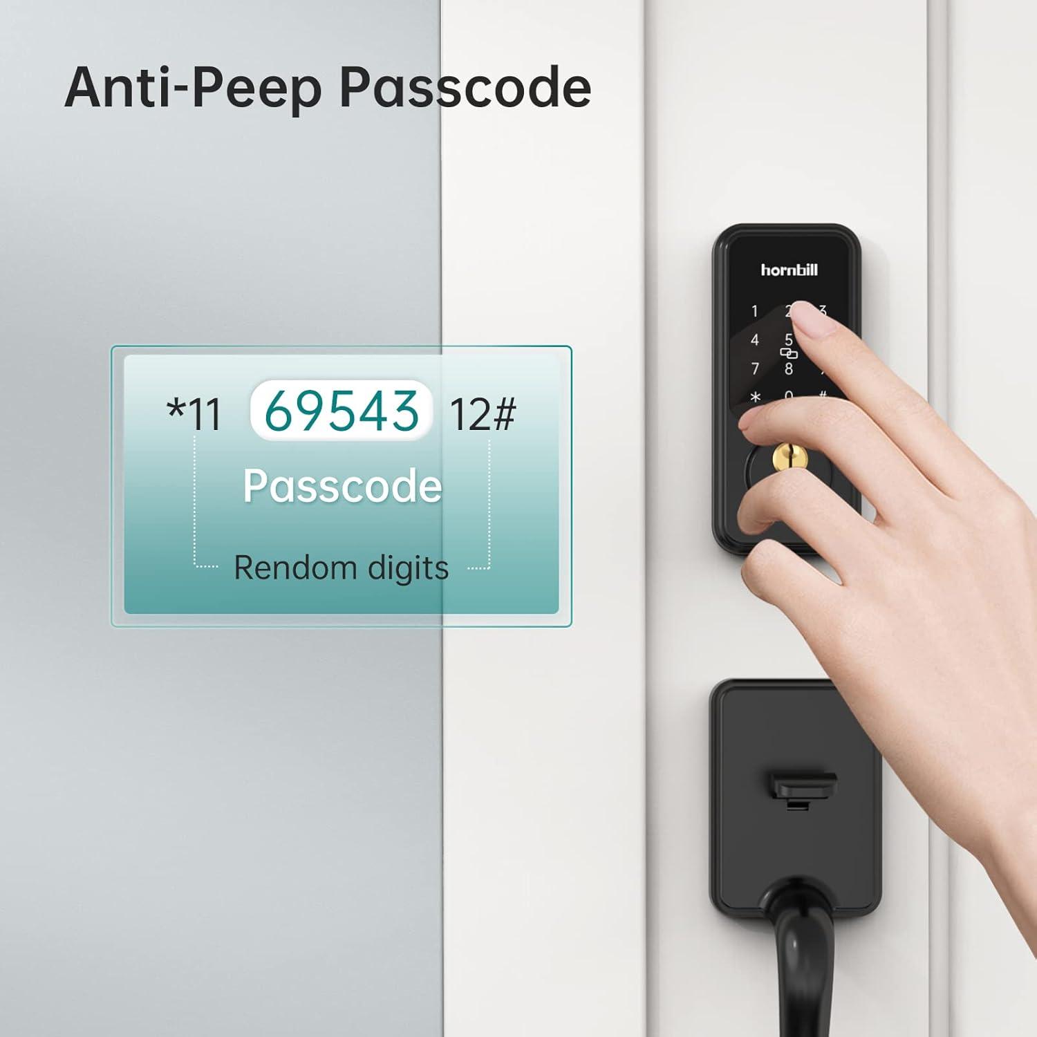 Cerradura Inteligente Hornbill M1-BB Bluetooth con Teclado