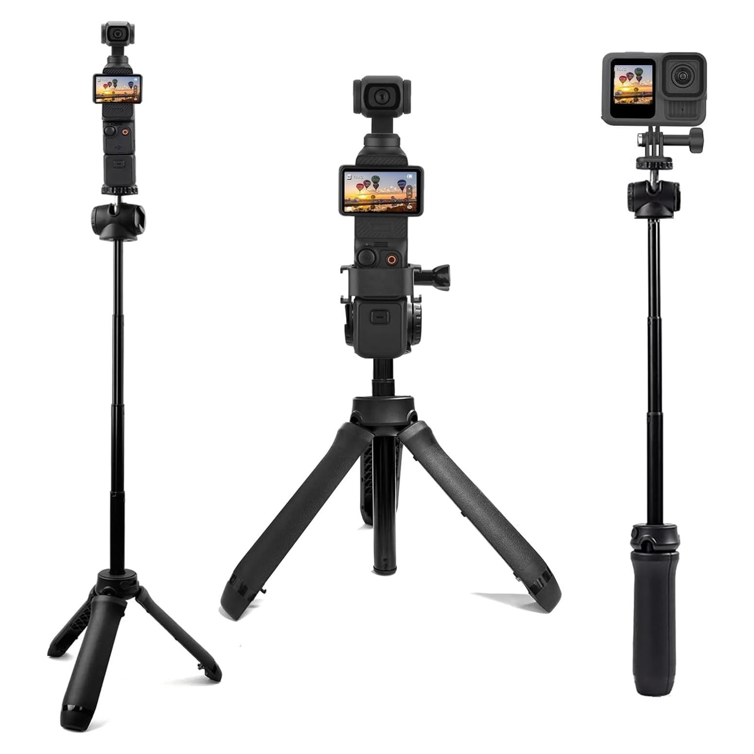Trípode Mini Extensible Chaobo para DJI Osmo Pocket 3 y GoPro